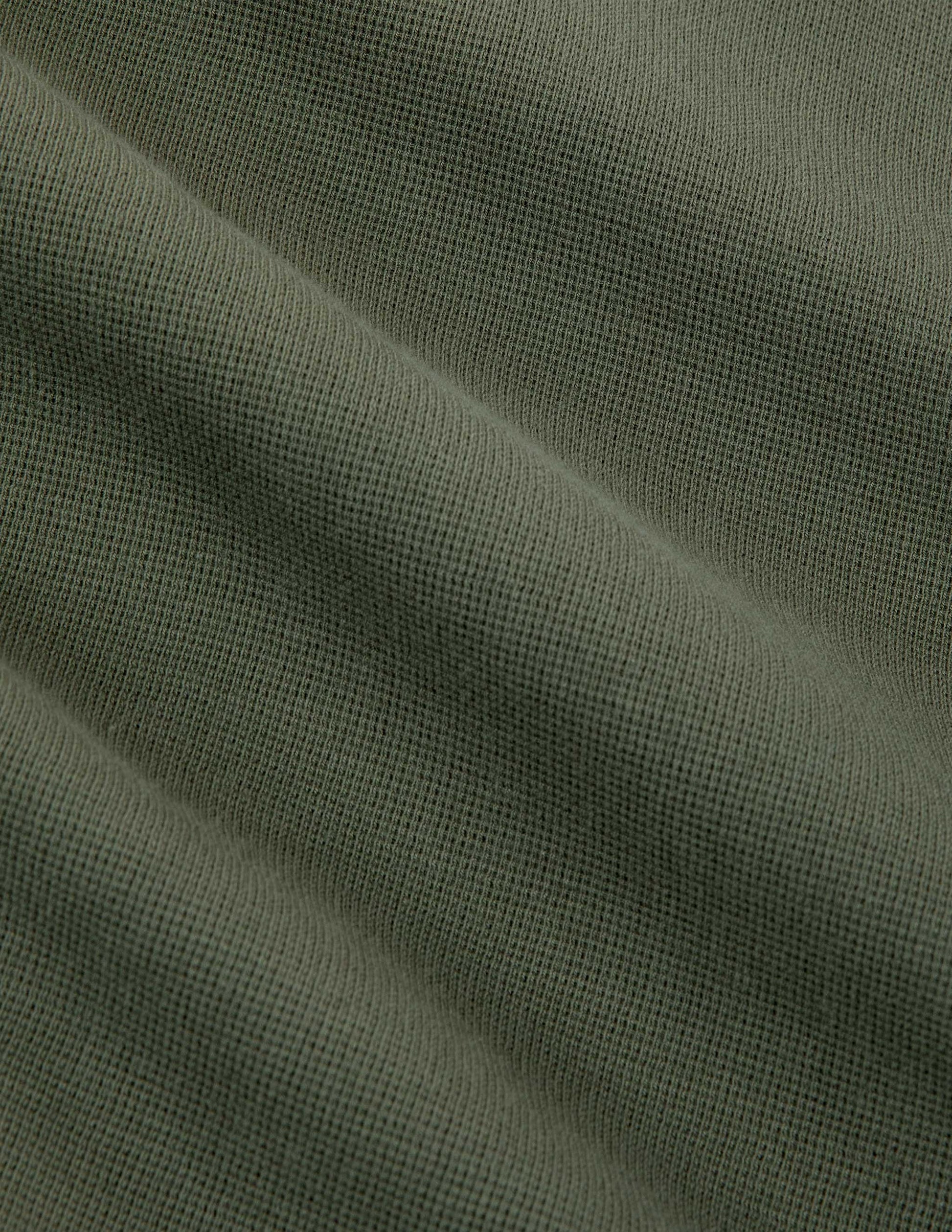 Gibson Waffle Henley in Field