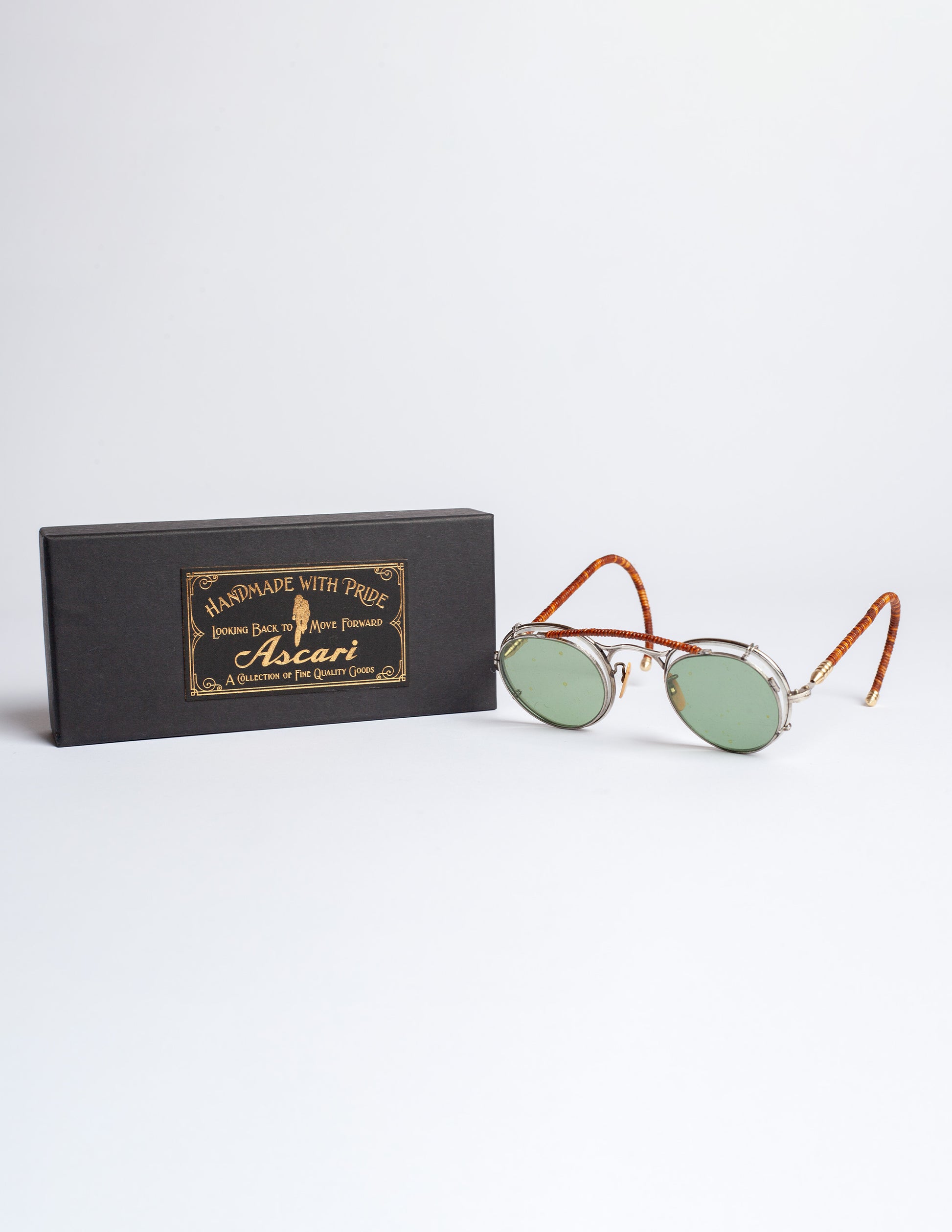 Rivay Helio Ascari 1940s WWII Air Corp Sunglasses