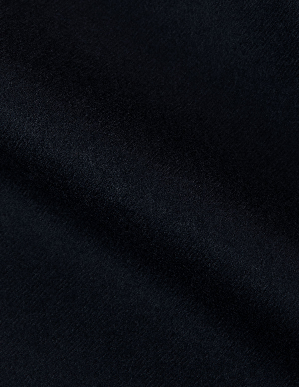 Irving Wool Flannel Shirt in Midnight