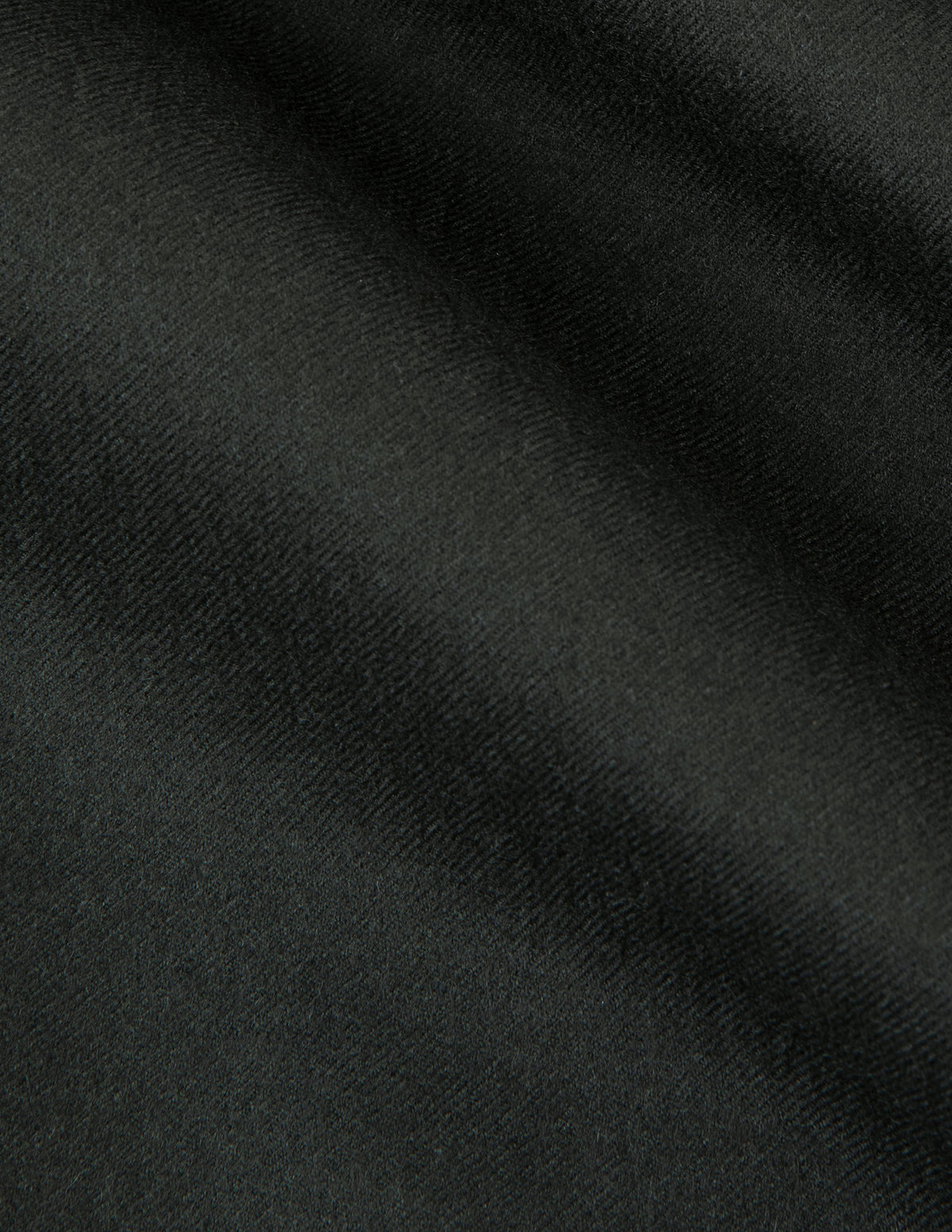 Irving Wool Flannel Shirt in Olive