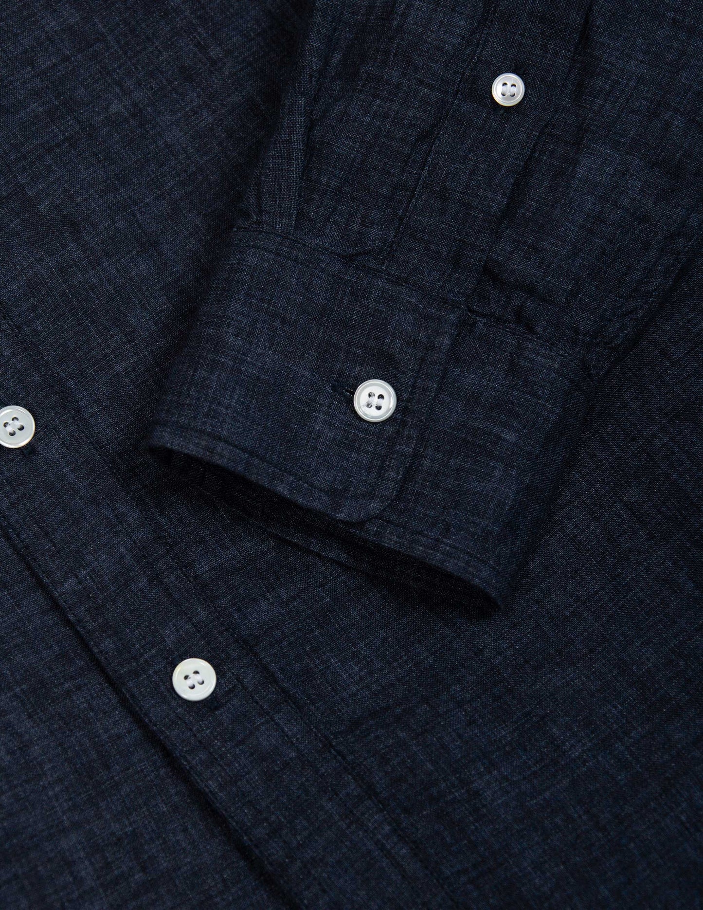 Rivay Isle Linen Shirt in Marine