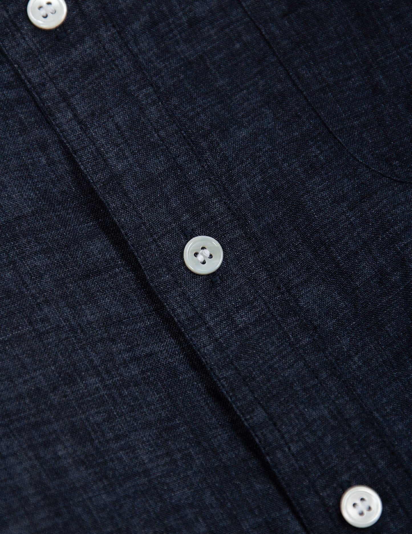 Rivay Isle Linen Shirt in Marine