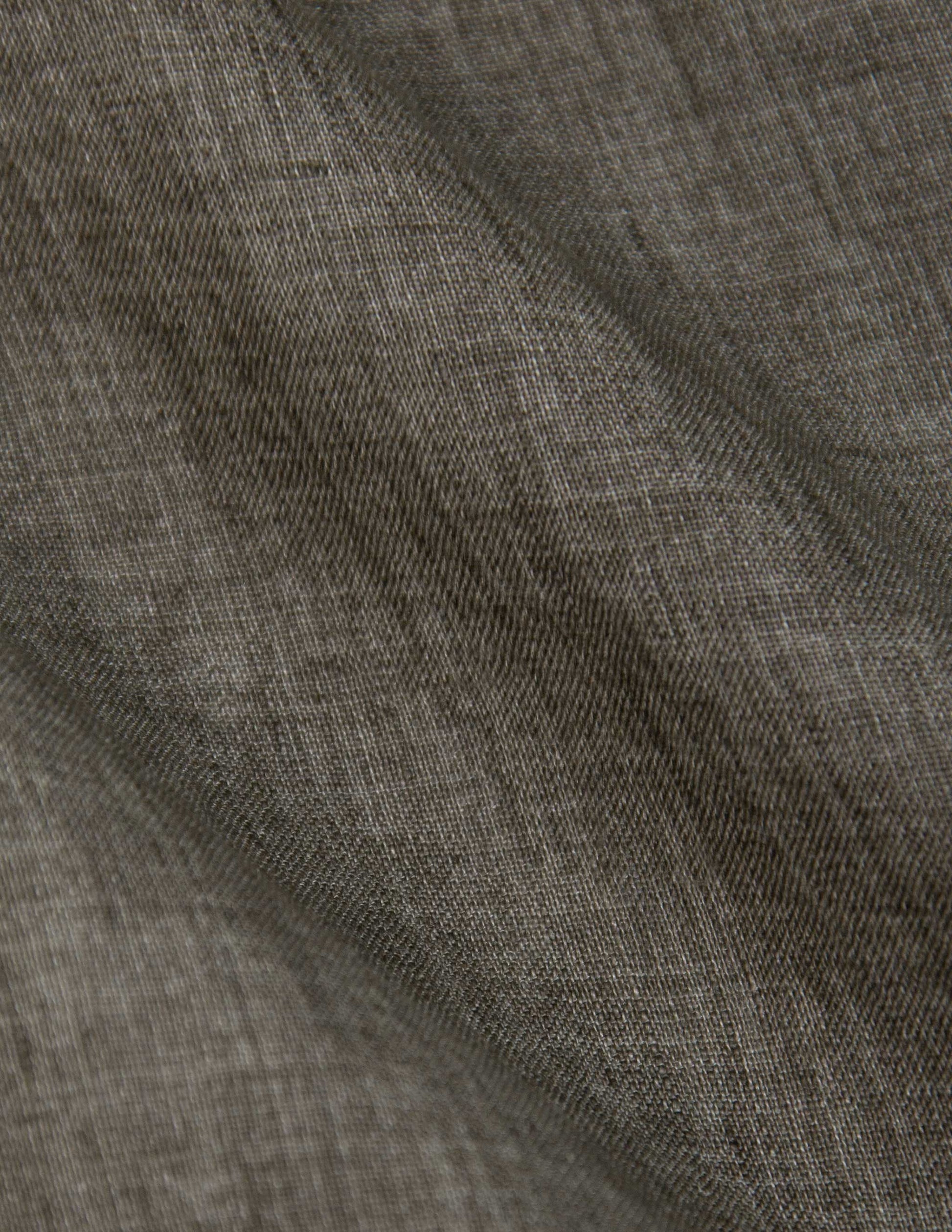 Rivay Isle Linen Shirt in Sage Brush