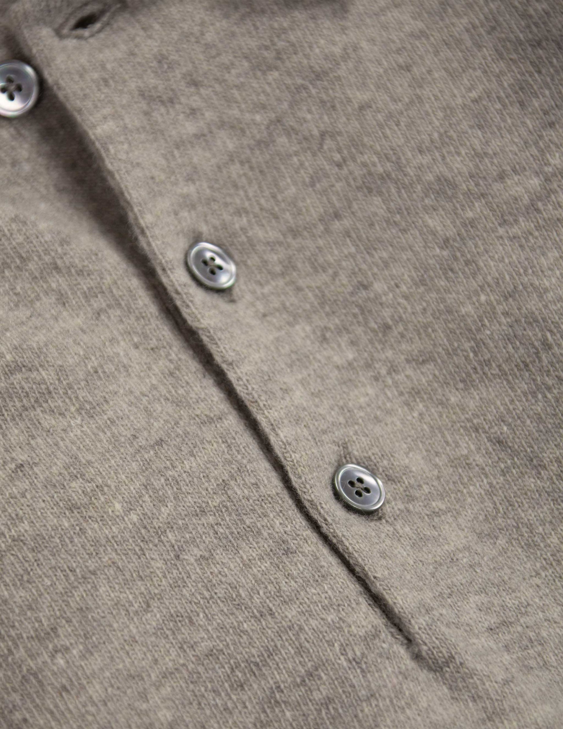 Luca Italian Wool Sweater Polo in Camel