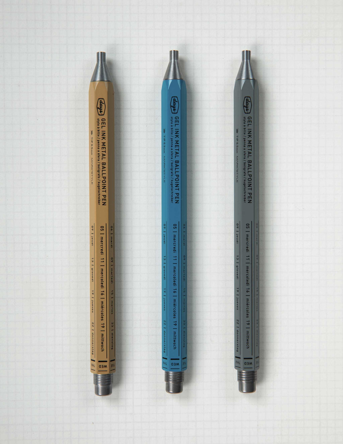 MARK's Inc. Gel Metal Ballpoint Pen in Craft