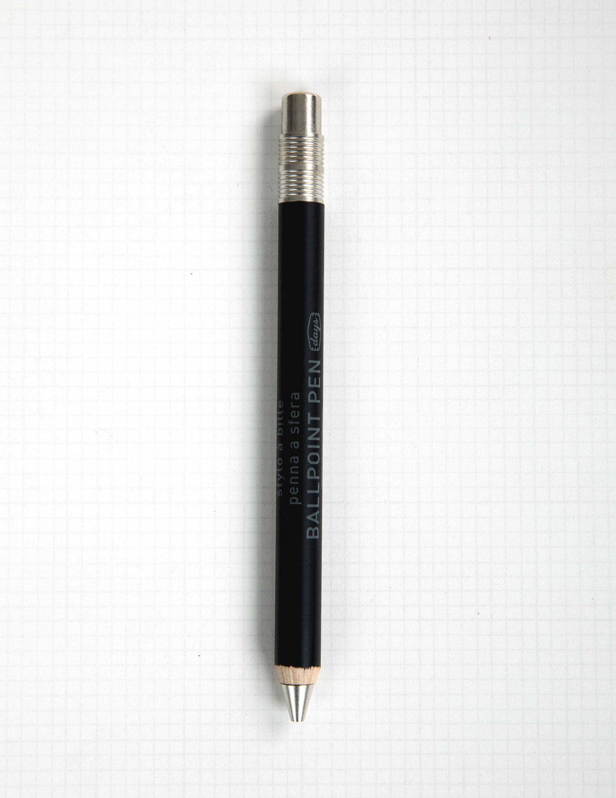 MARK'S Inc. Gel Wood Ballpoint Pen in Black