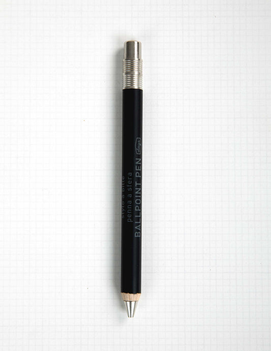MARK'S Inc. Gel Wood Ballpoint Pen in Black