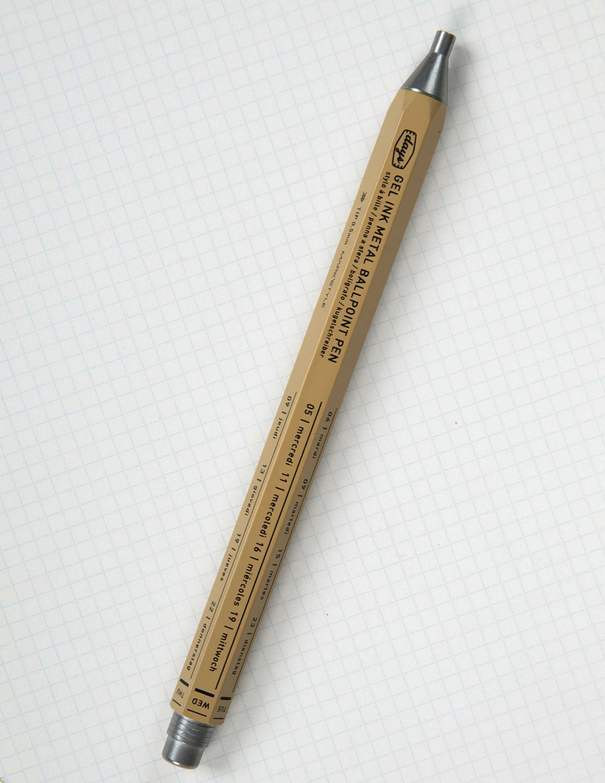 MARK's Inc. Gel Metal Ballpoint Pen in Craft