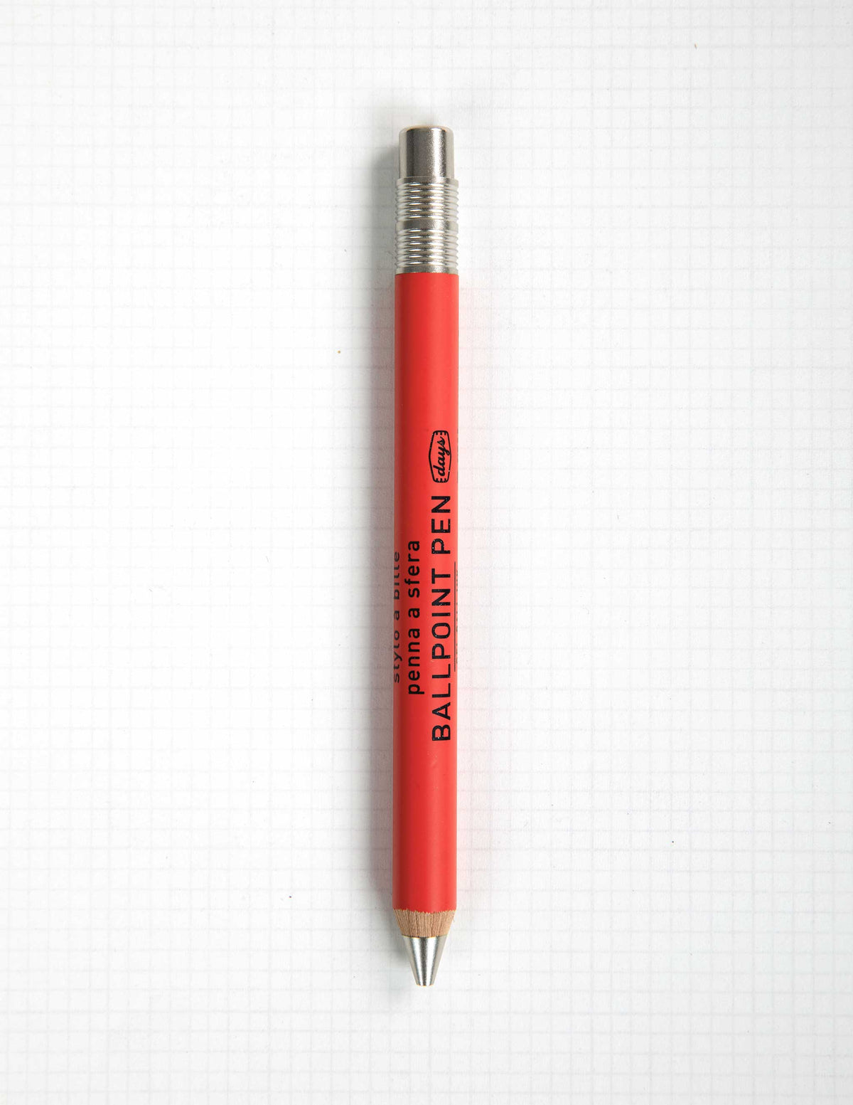 MARK'S Inc. Gel Wood Ballpoint Pen in Red