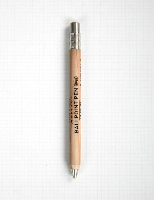 MARK'S Inc. Gel Wood Ballpoint Pen in Craft