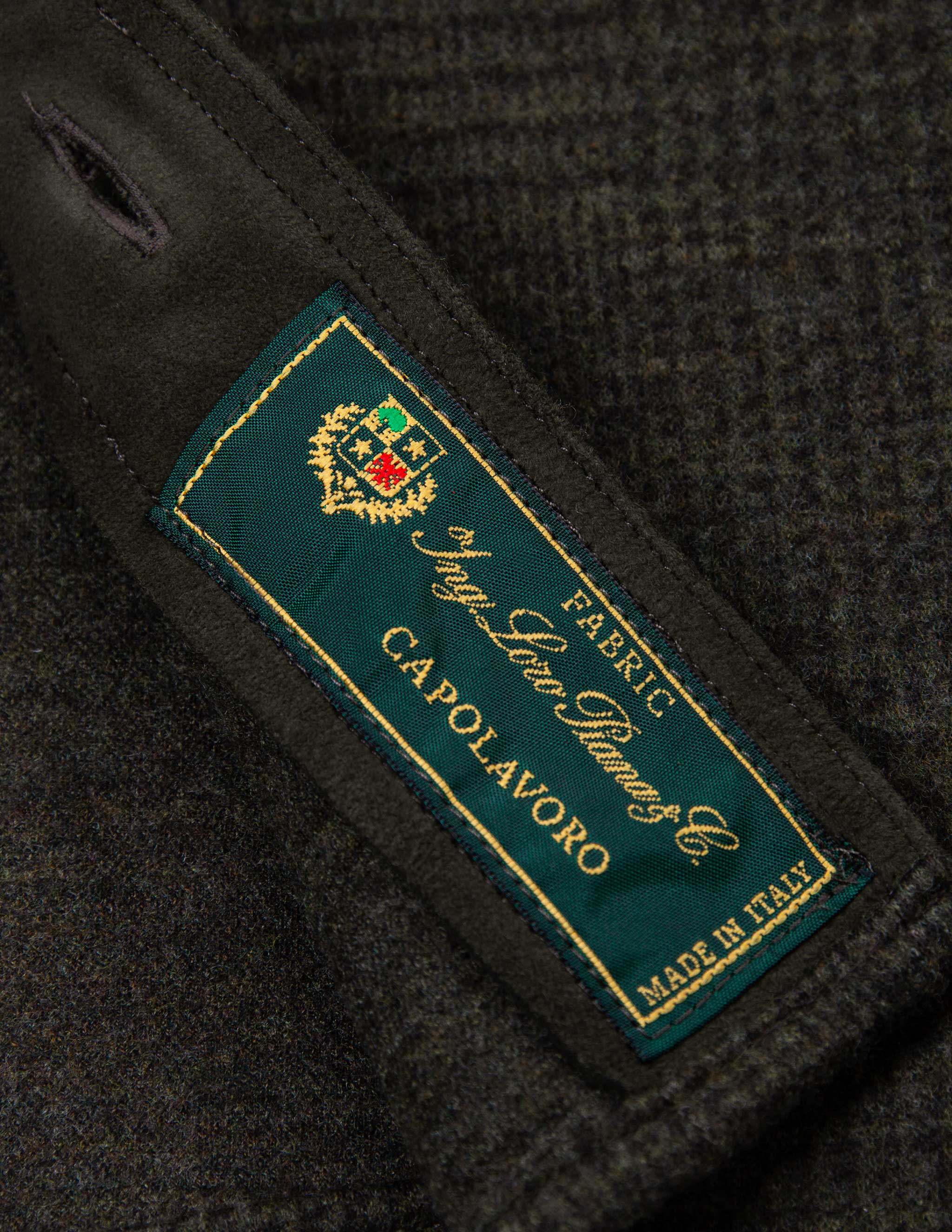 Meade Wool Glen Plaid Overshirt in Olive Drab – RIVAY