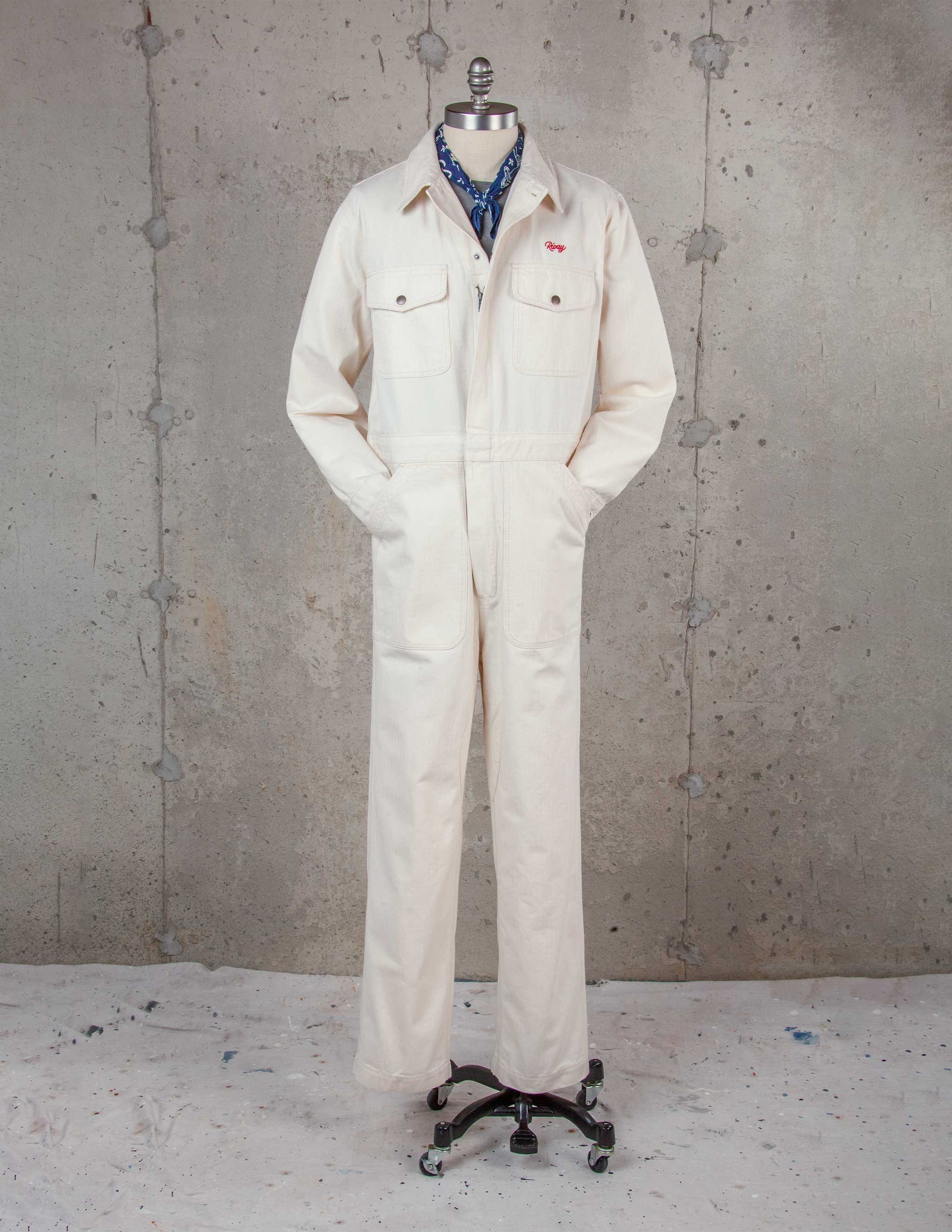 Rivay Airways Mechanic Suit in Natural