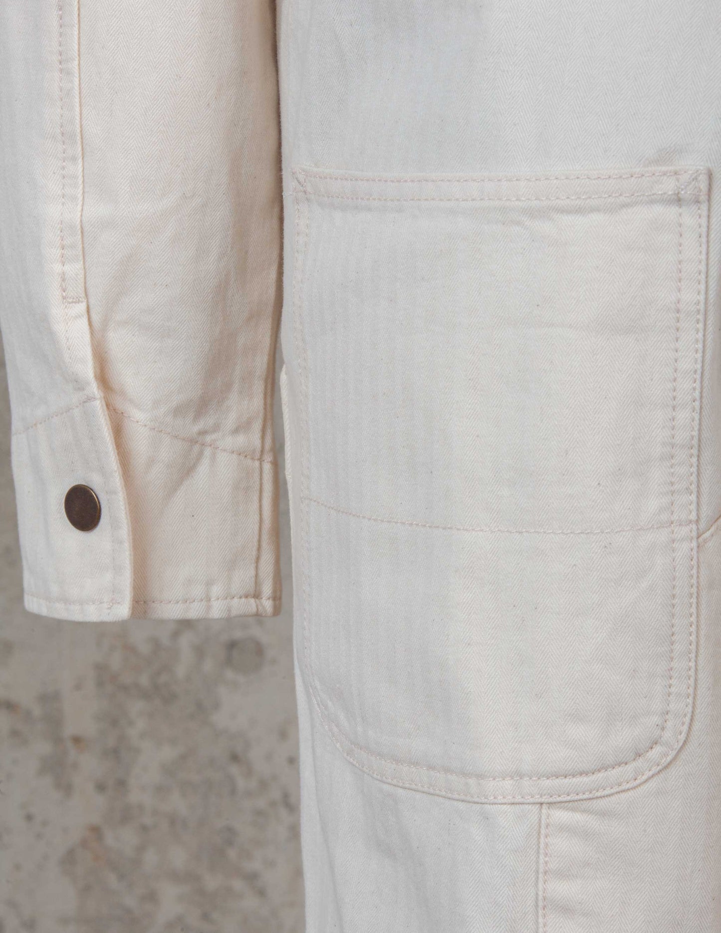 Rivay Airways Mechanic Suit in Natural
