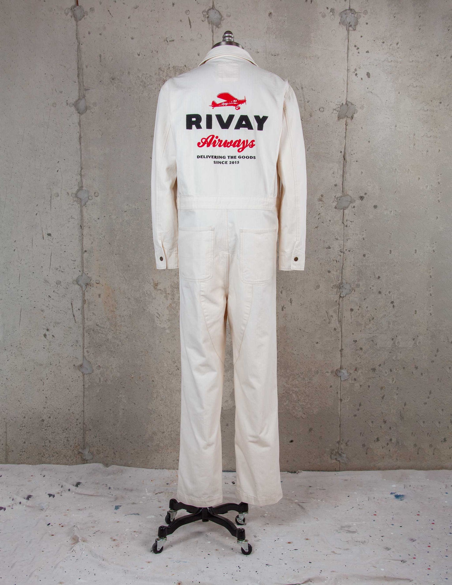 Rivay Airways Mechanic Suit in Natural
