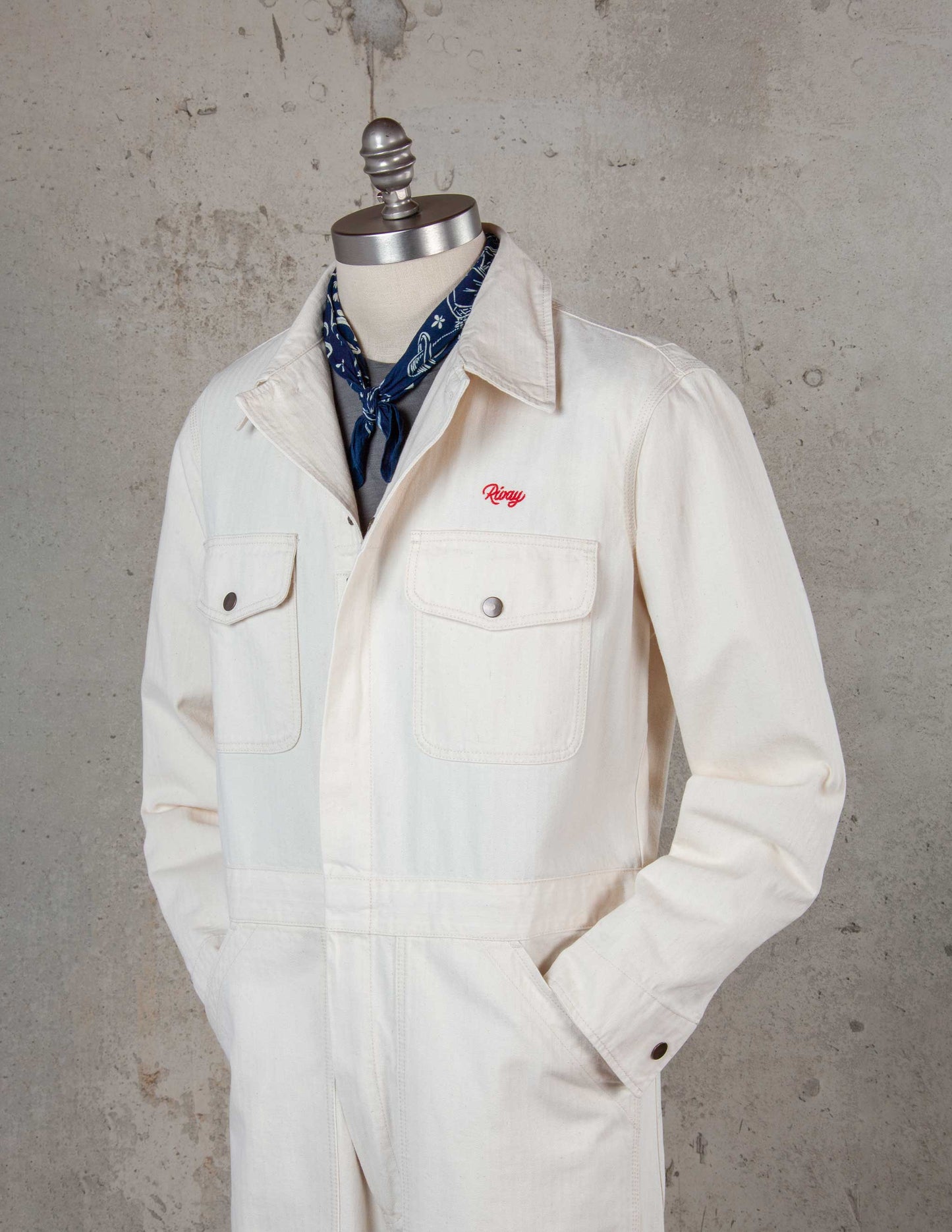 Rivay Airways Mechanic Suit in Natural