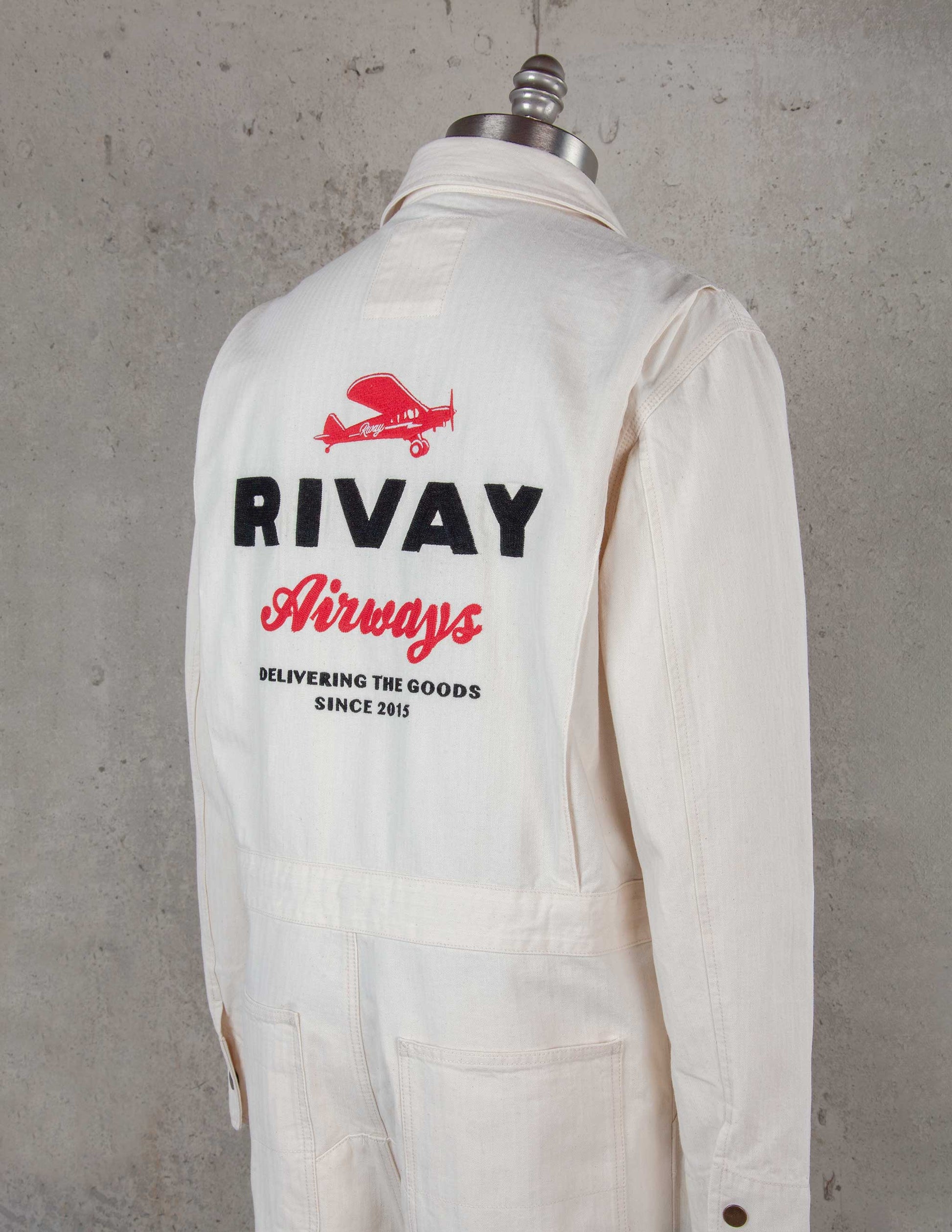 Rivay Airways Mechanic Suit in Natural