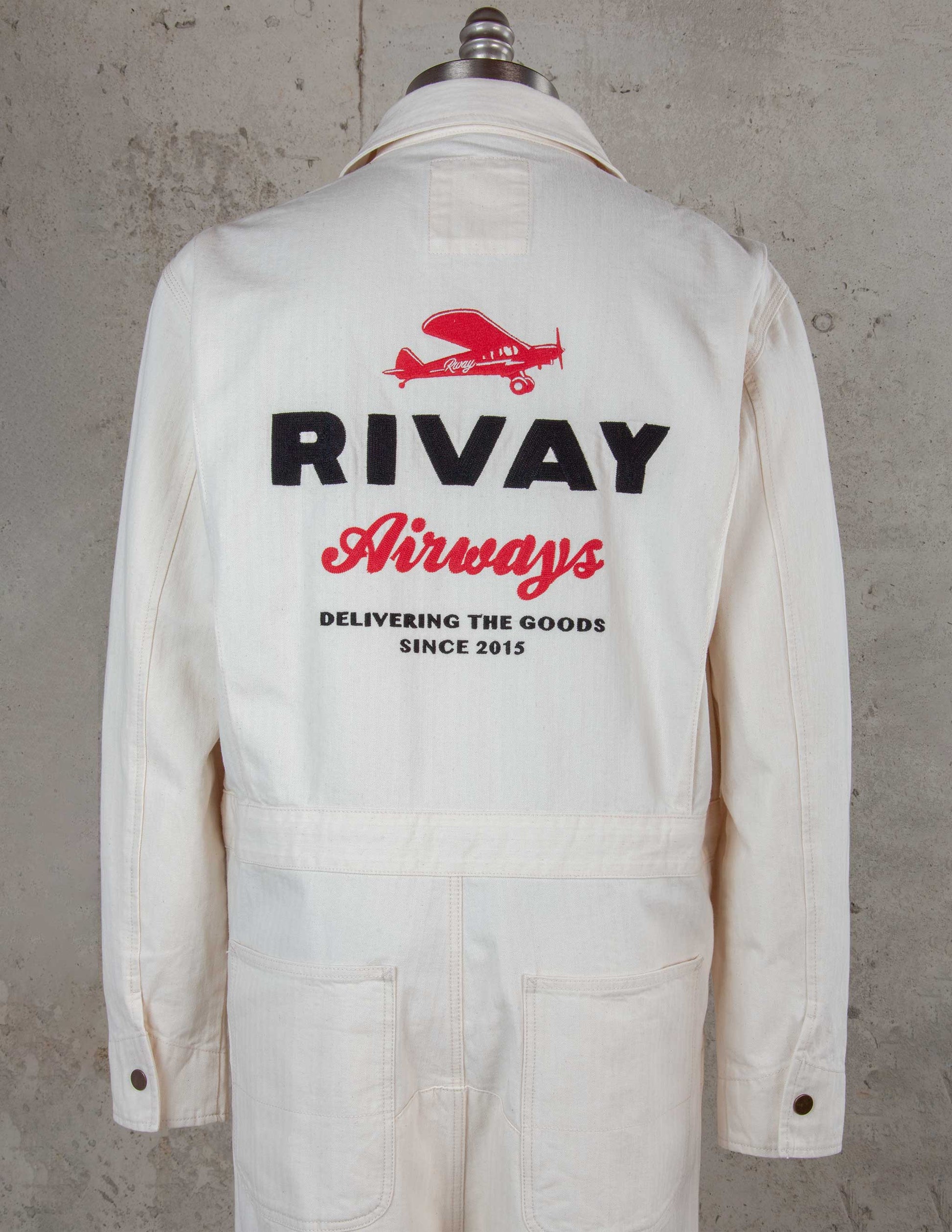 Rivay Airways Mechanic Suit in Natural