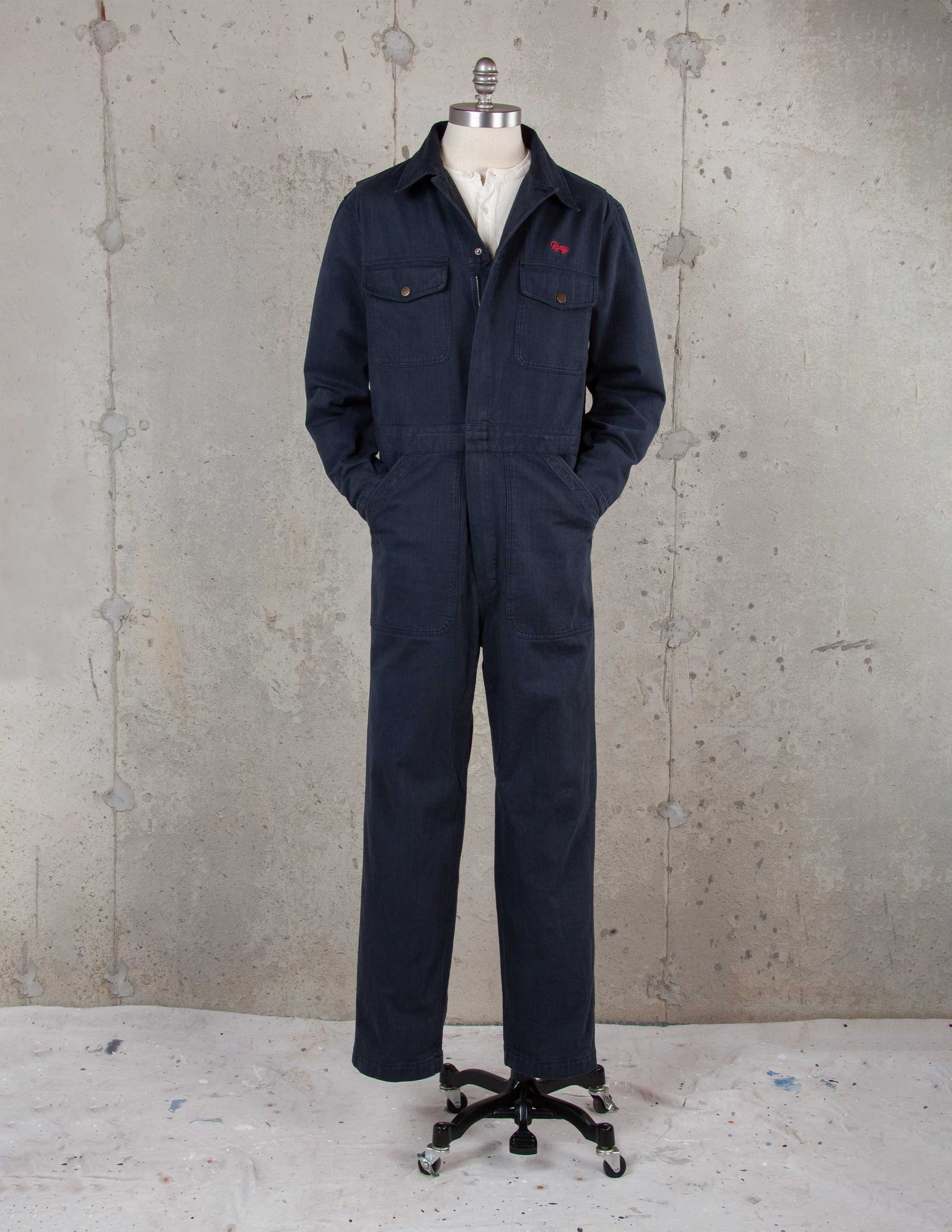 Rivay Airways Mechanic Suit in Navy