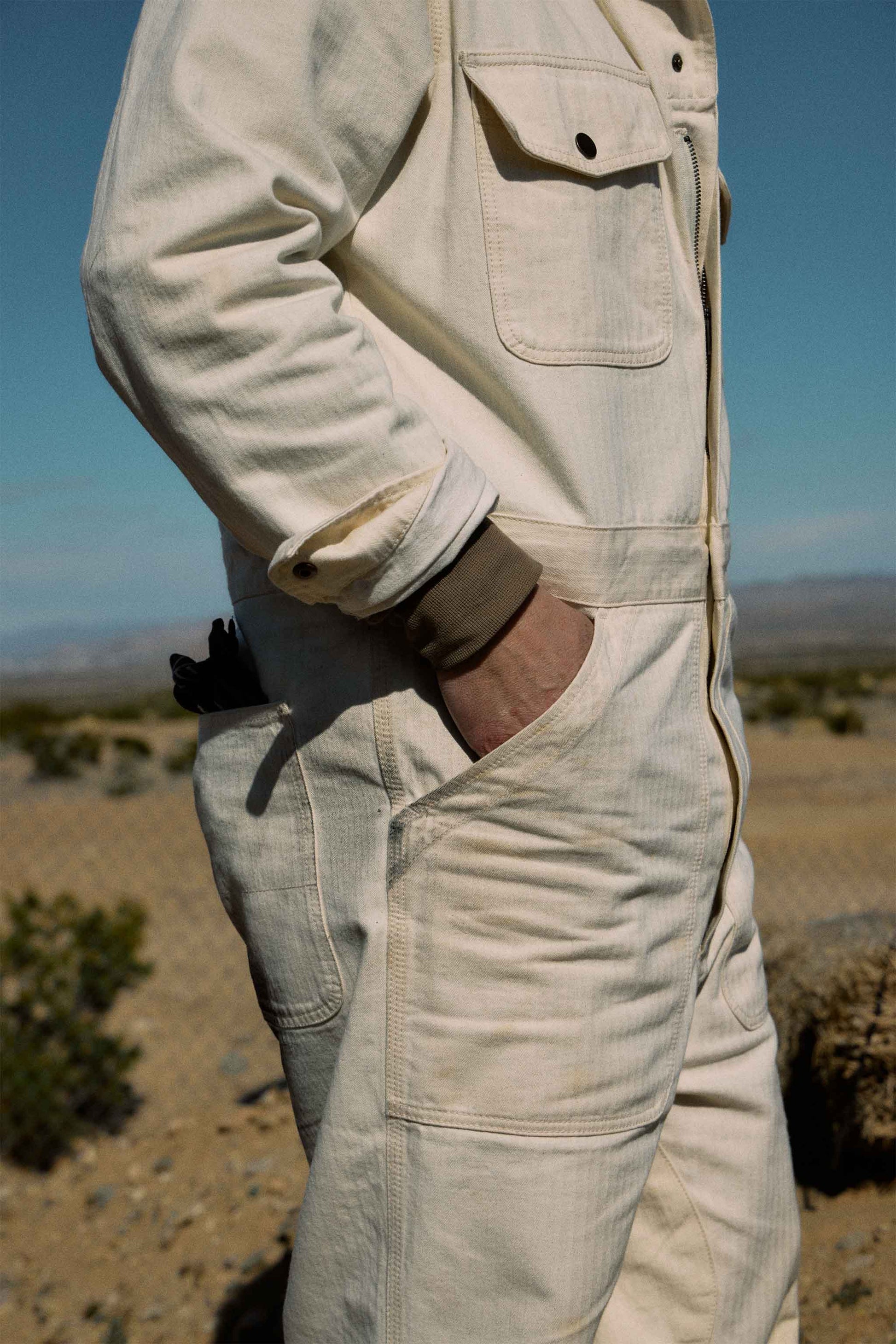 Rivay Airways Mechanic Suit in Natural