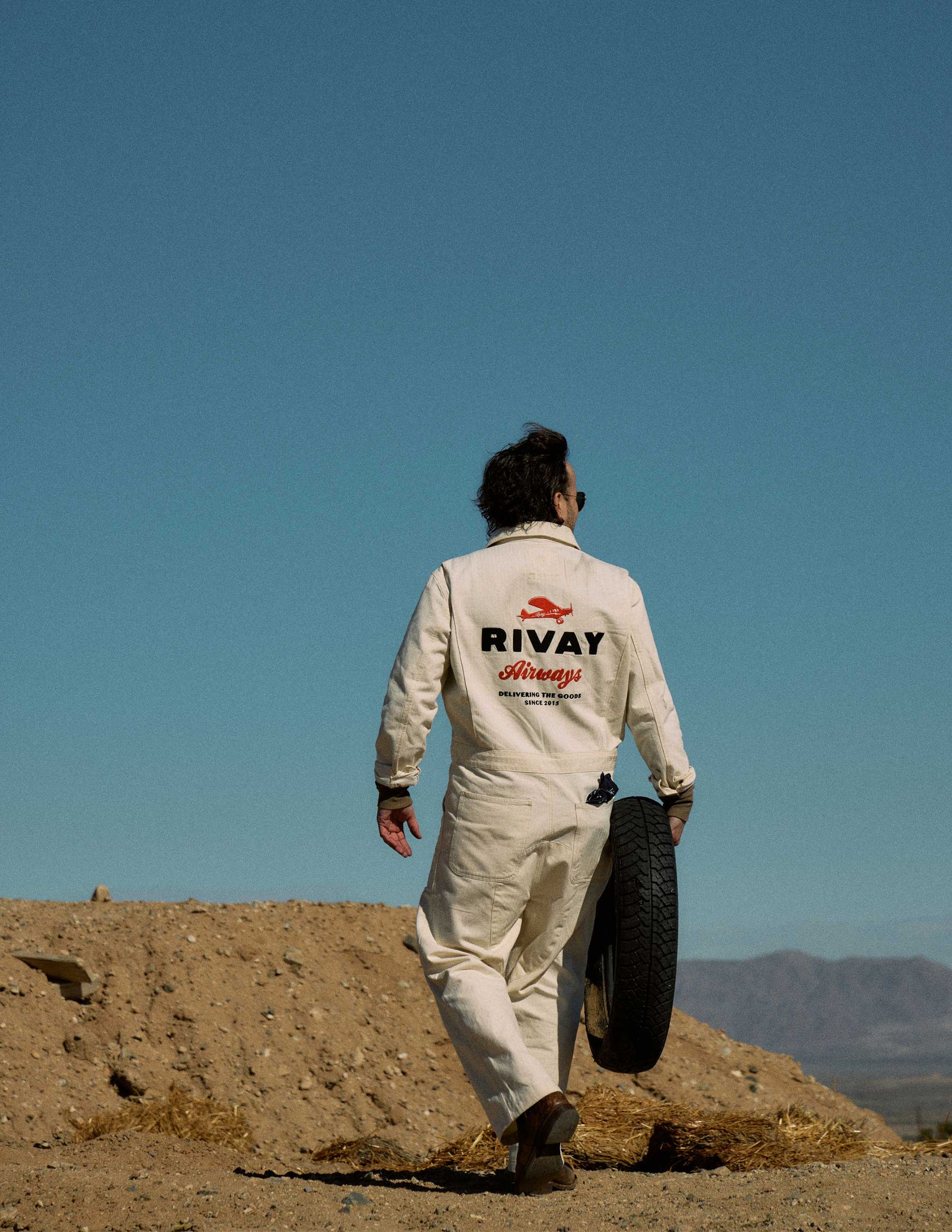 Rivay Airways Mechanic Suit in Natural