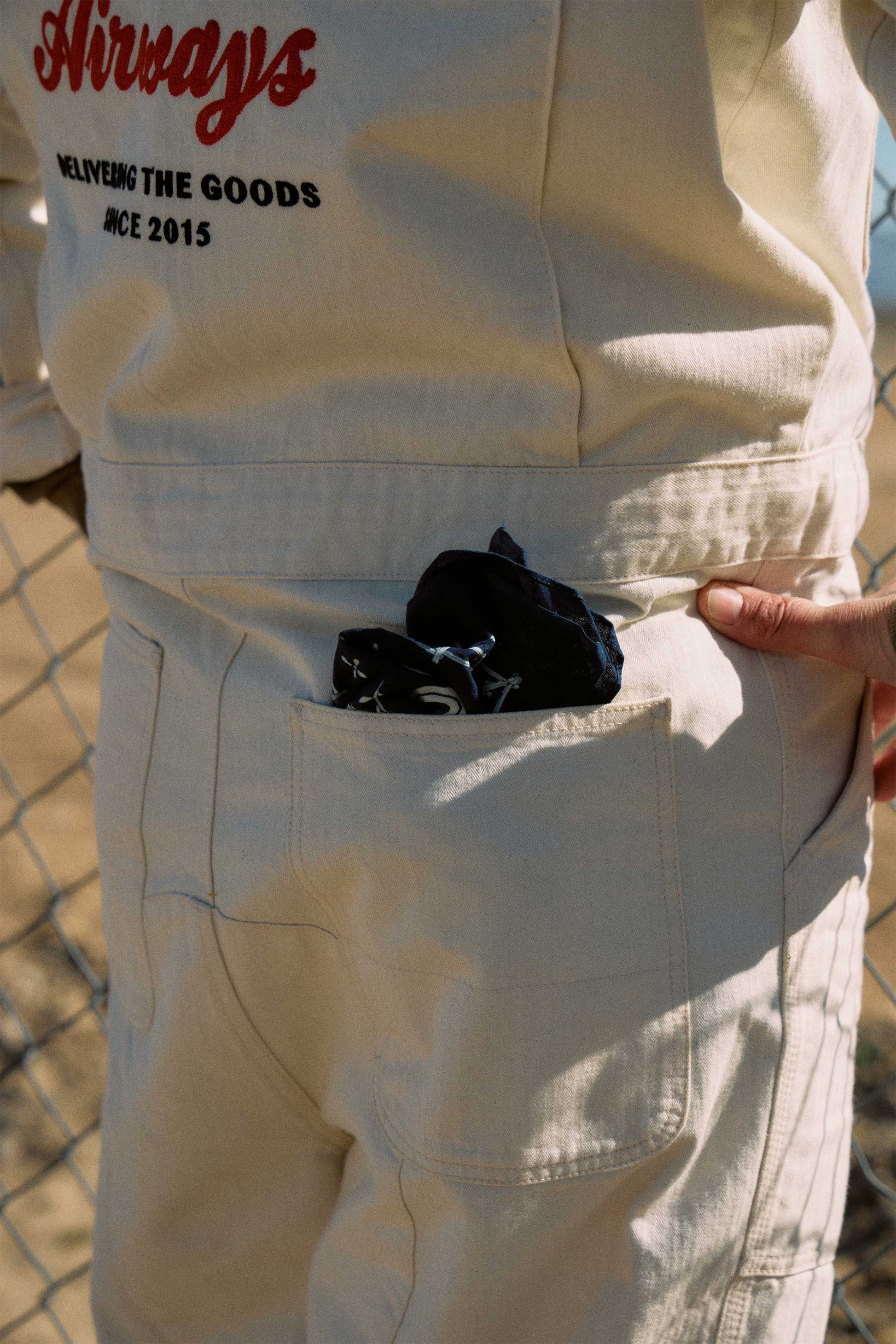 Rivay Airways Mechanic Suit in Natural