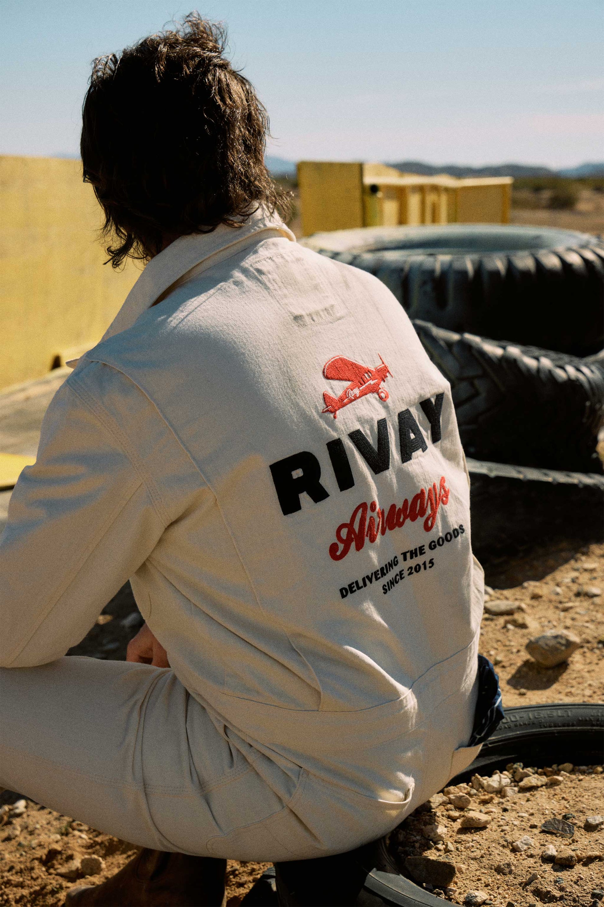 Rivay Airways Mechanic Suit in Natural