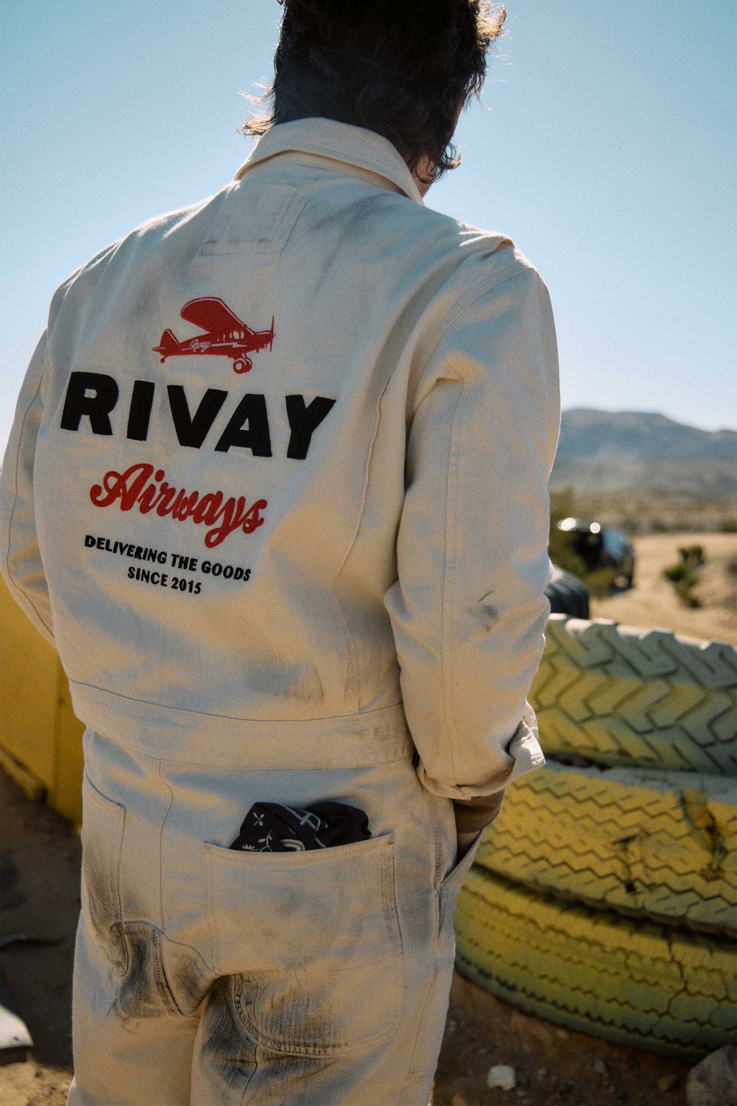 Rivay Airways Mechanic Suit in Natural
