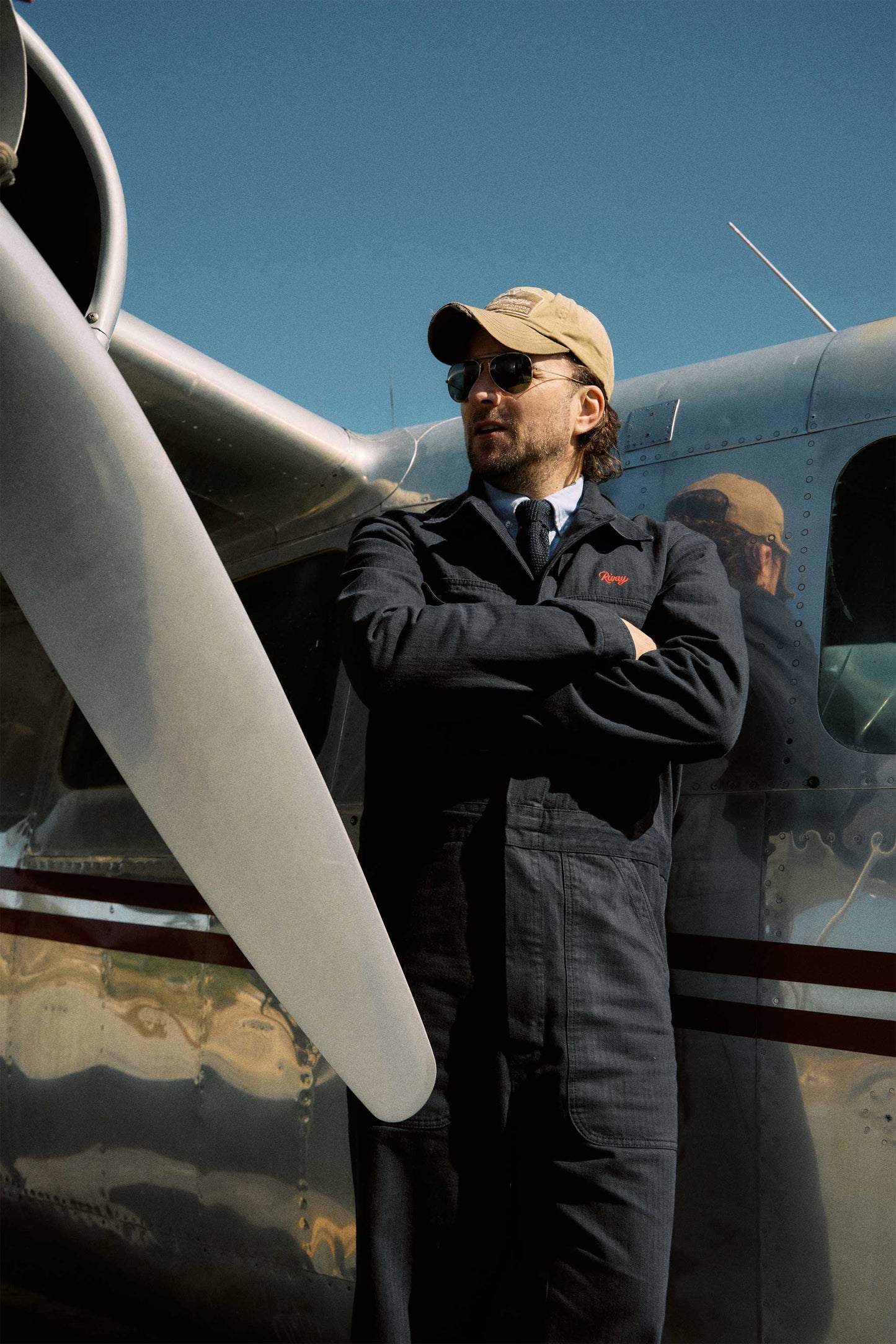Rivay Airways Mechanic Suit in Navy