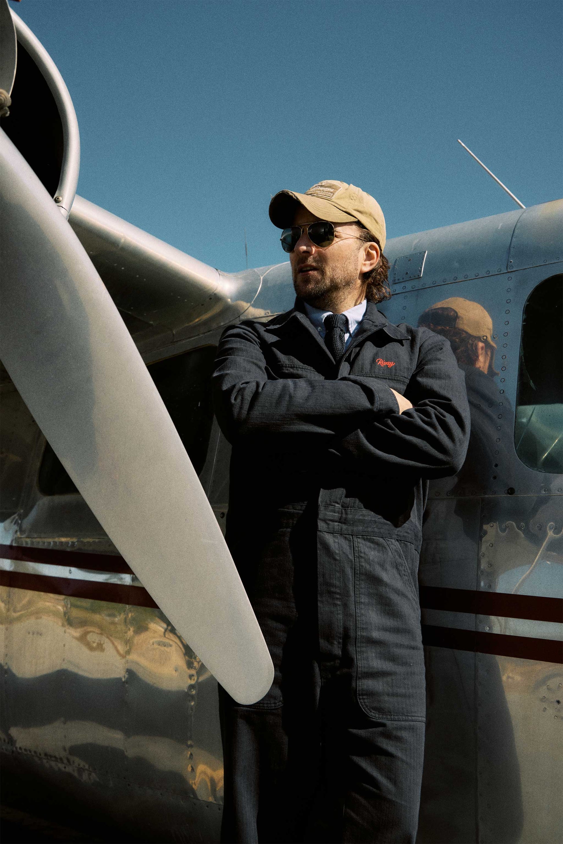 Rivay Airways Mechanic Suit in Navy