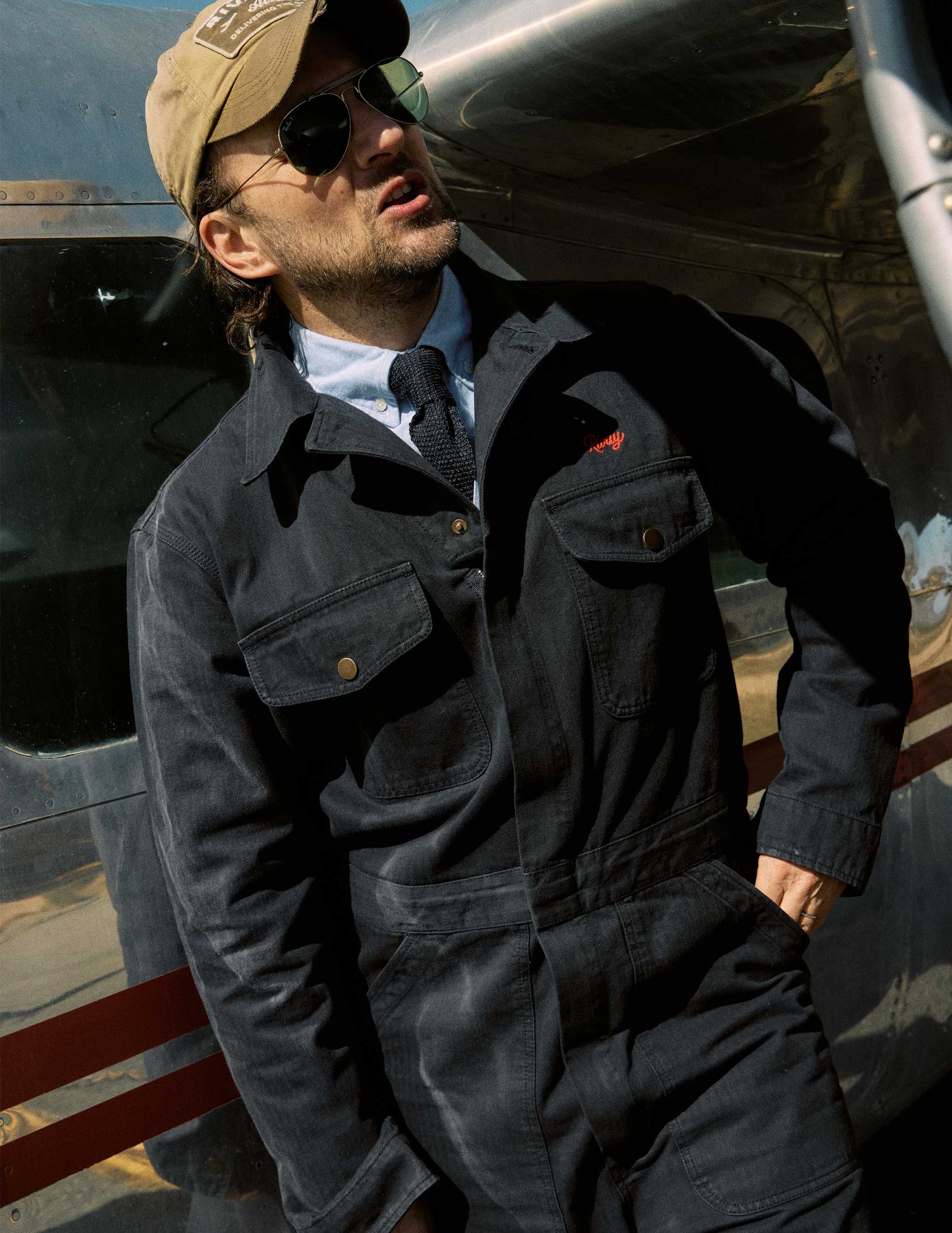 Rivay Airways Mechanic Suit in Navy