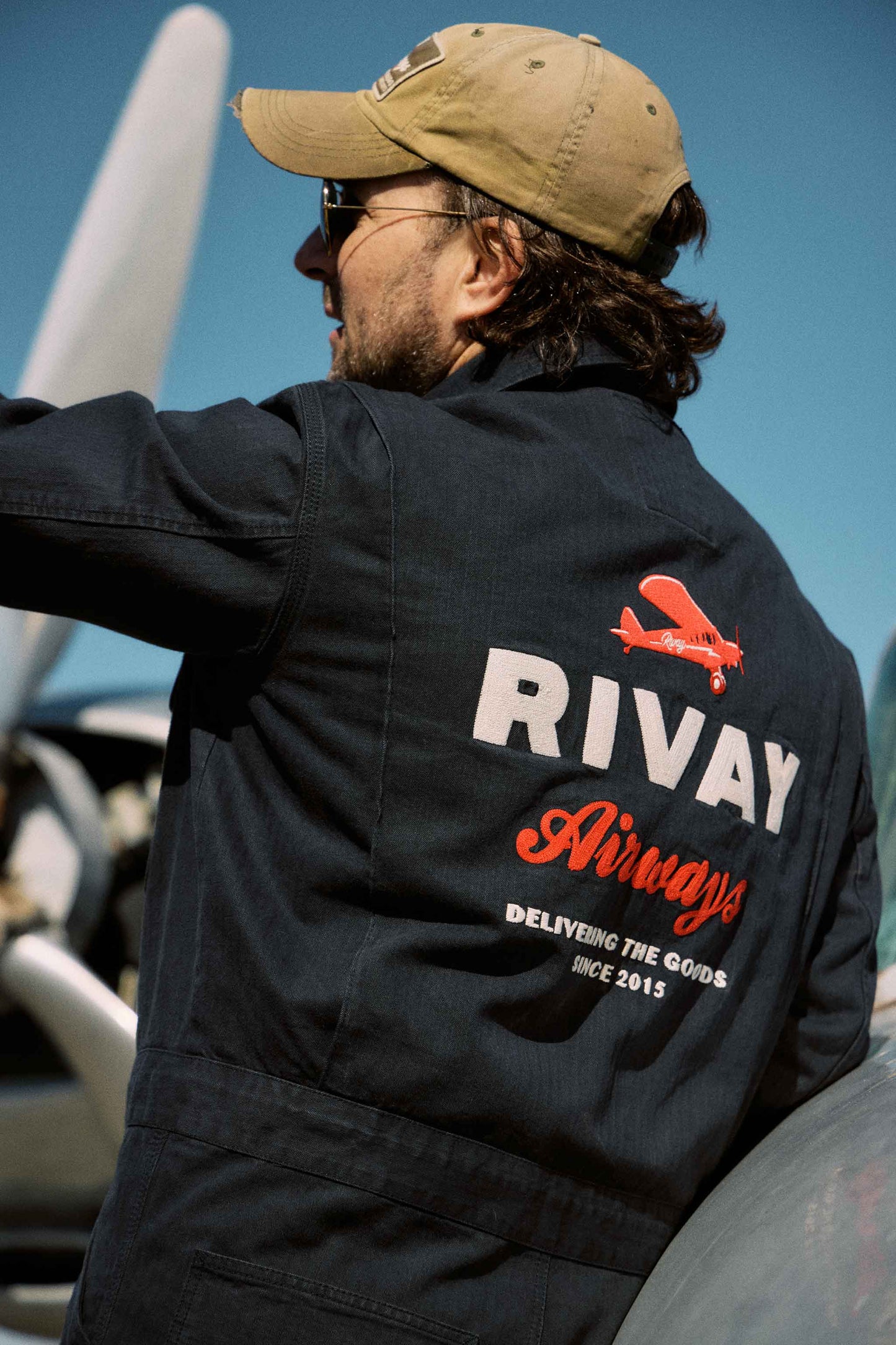 Rivay Airways Mechanic Suit in Navy