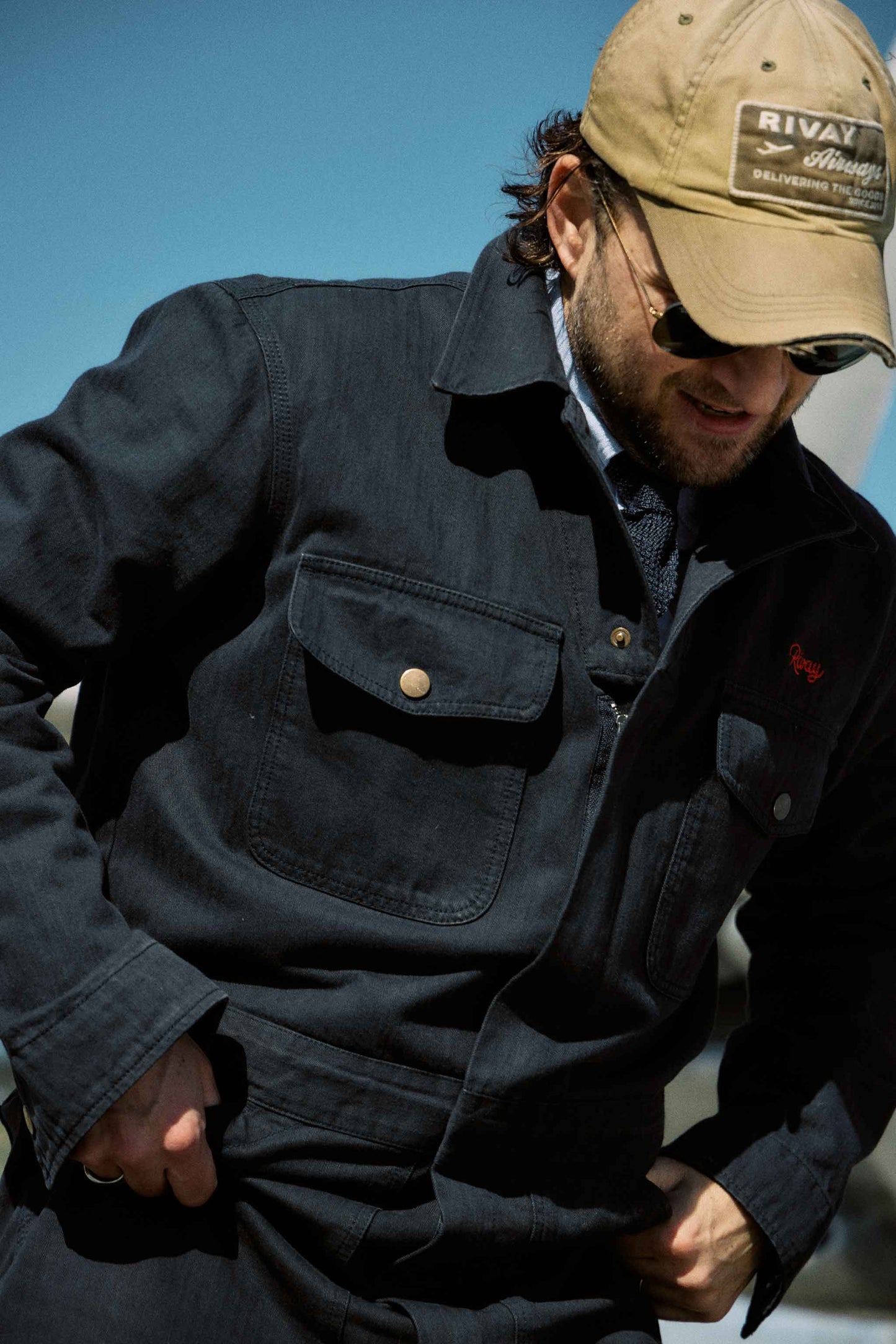 Rivay Airways Mechanic Suit in Navy