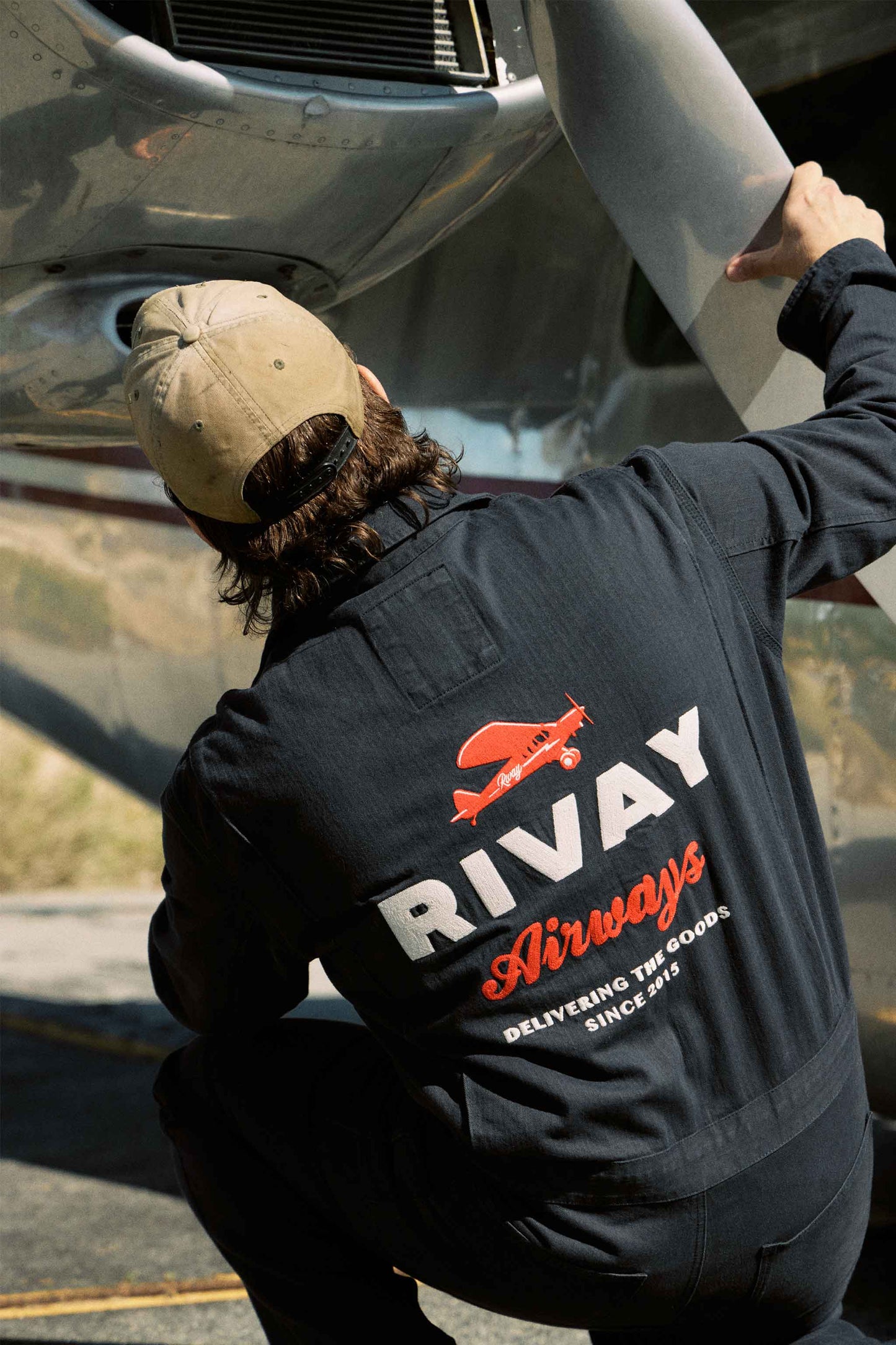 Rivay Airways Mechanic Suit in Navy