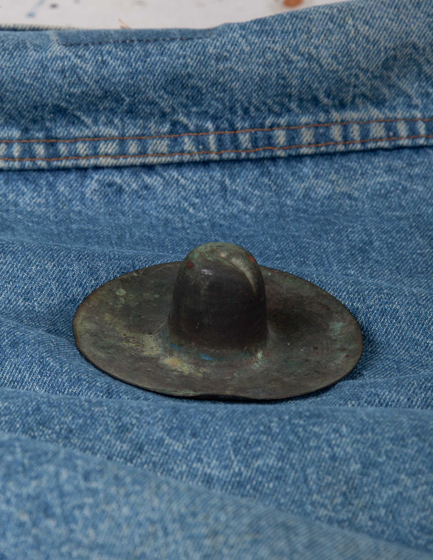 Vintage Copper Cowboy Hat Keepall