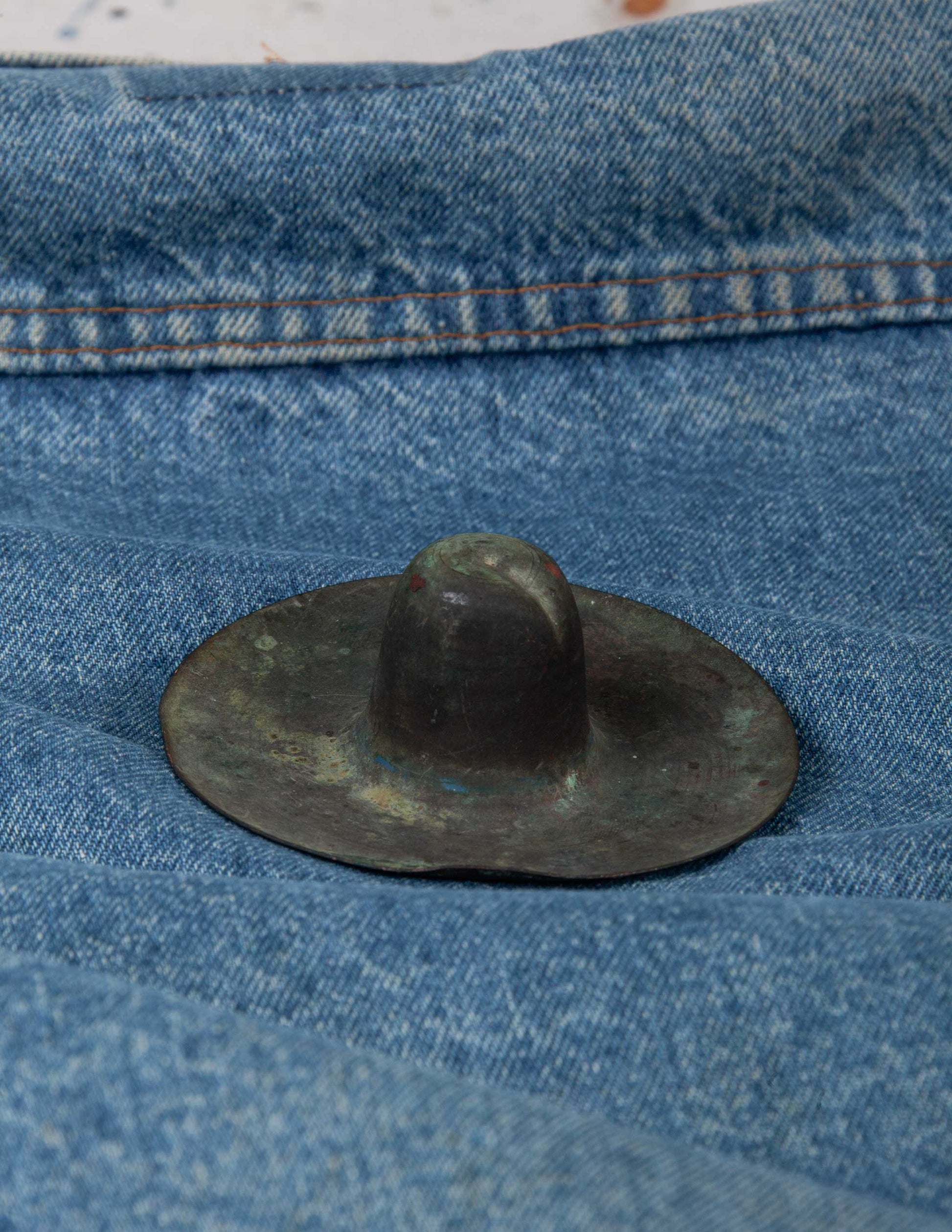 Vintage Copper Cowboy Hat Keepall