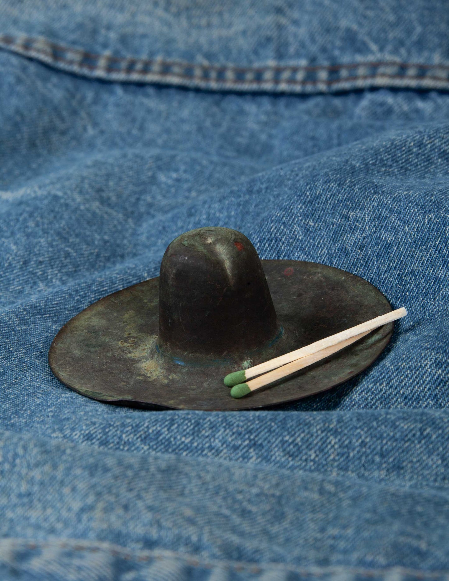 Vintage Copper Cowboy Hat Keepall