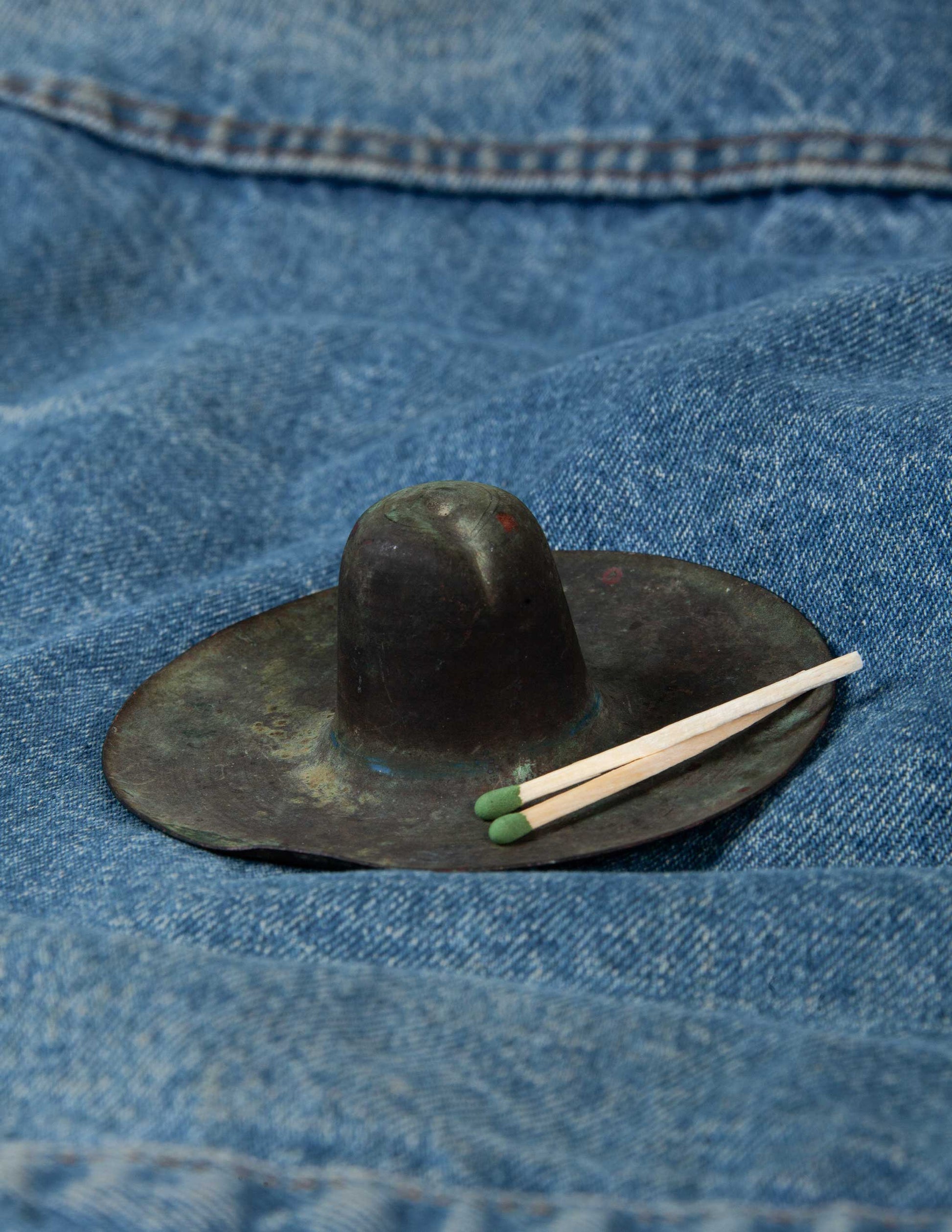 Vintage Copper Cowboy Hat Keepall