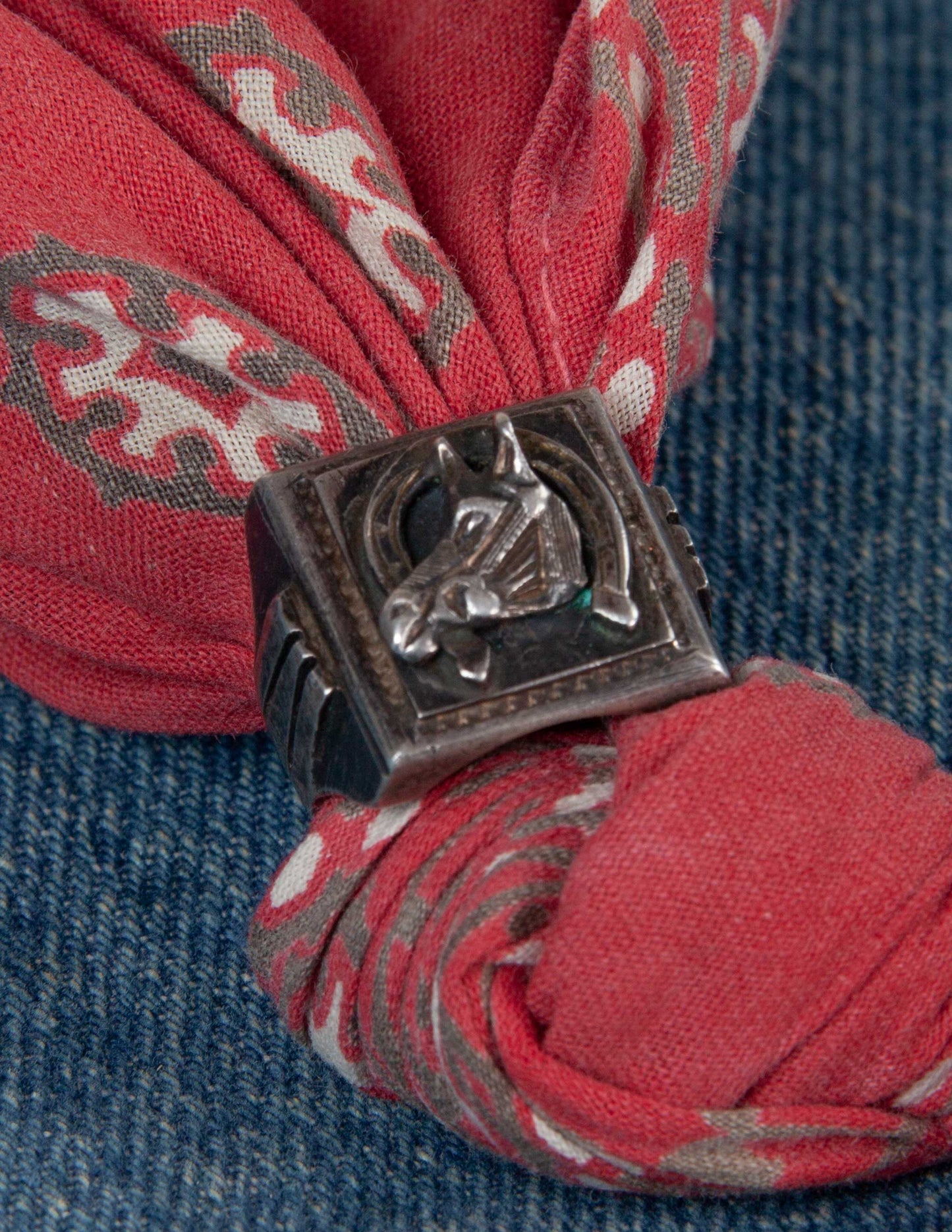 Vintage Mexican Sterling Burro Ring