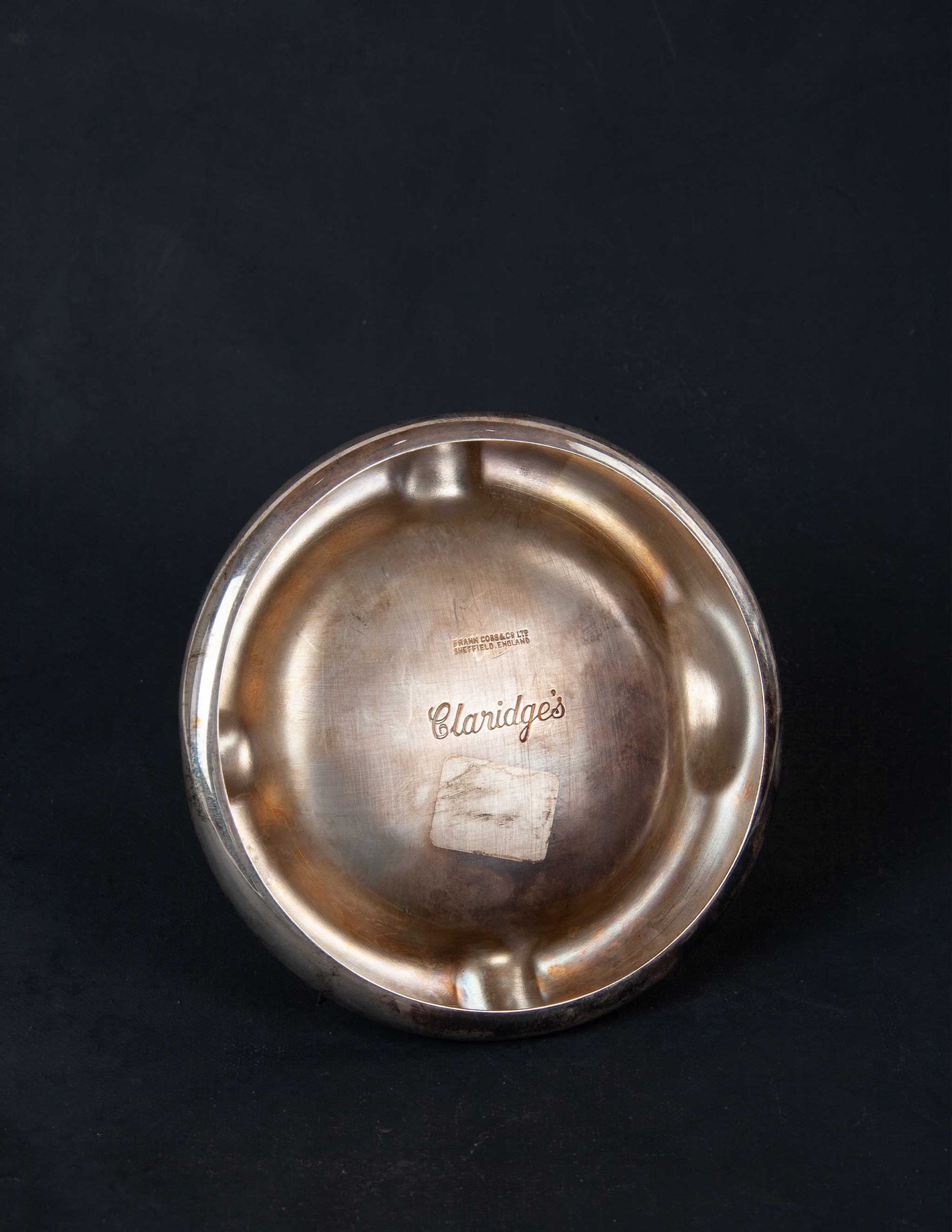 Vintage Claridge's Ashtray and Matchbook Holder