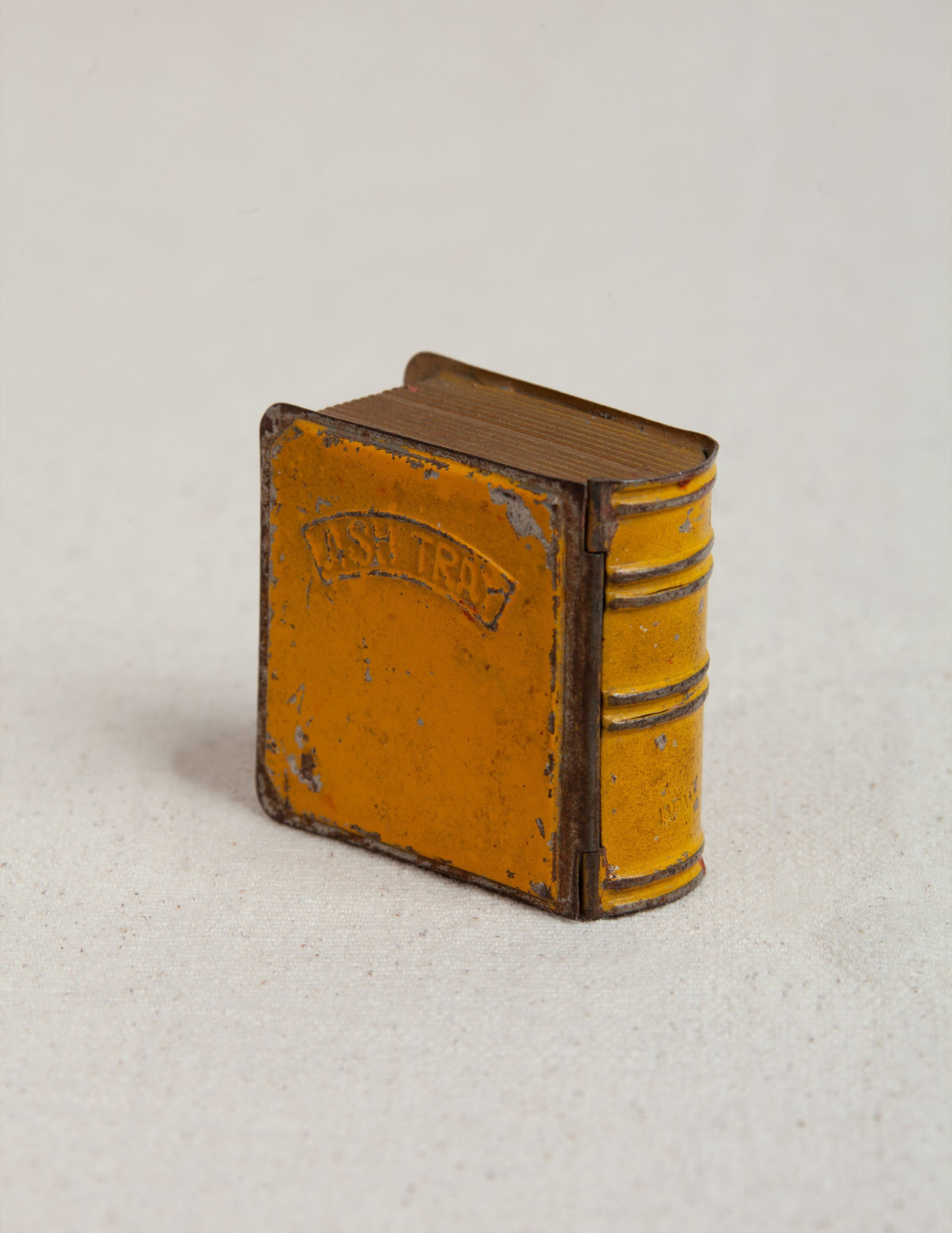 1940s Made in Japan Portable Hardbound Novel Ashtray