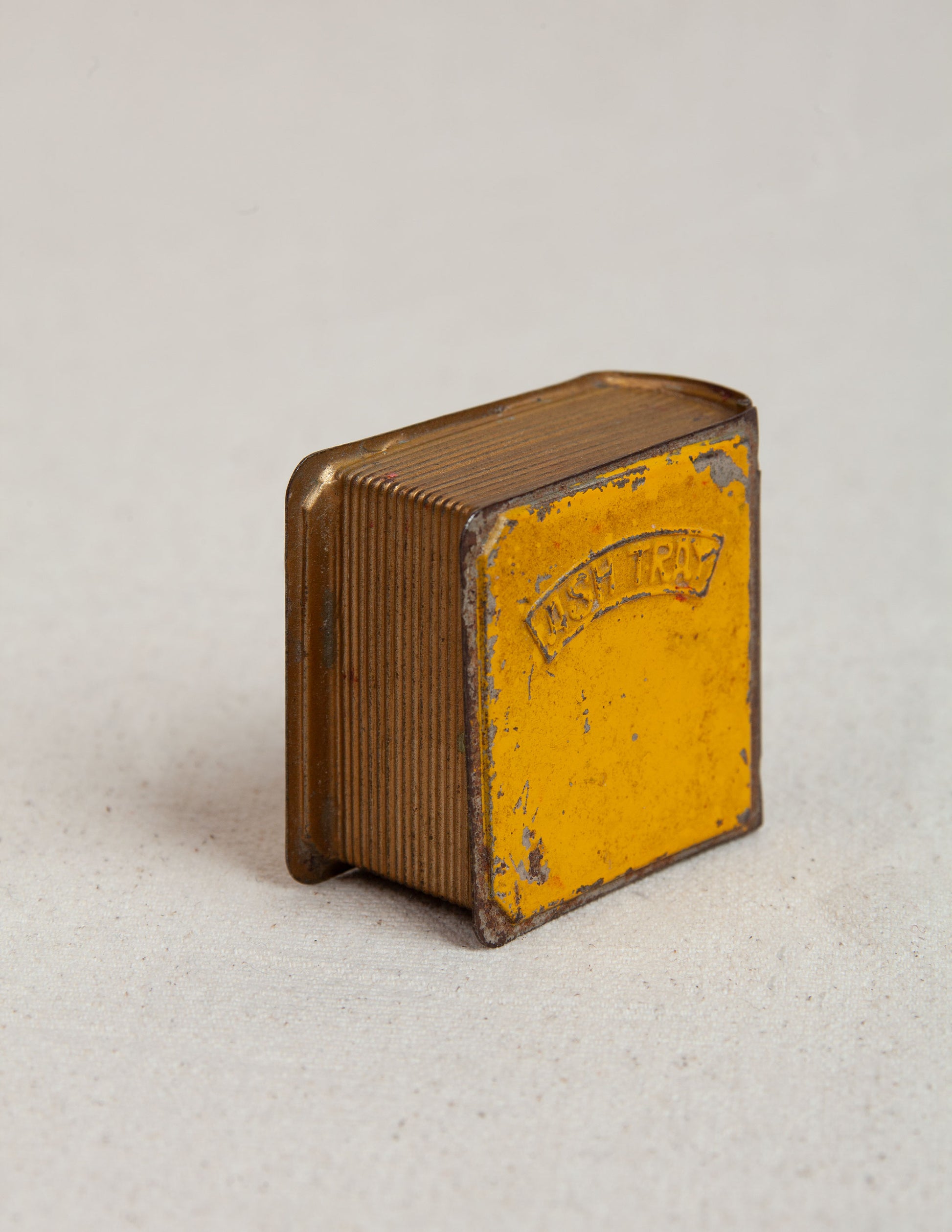 1940s Made in Japan Portable Hardbound Novel Ashtray