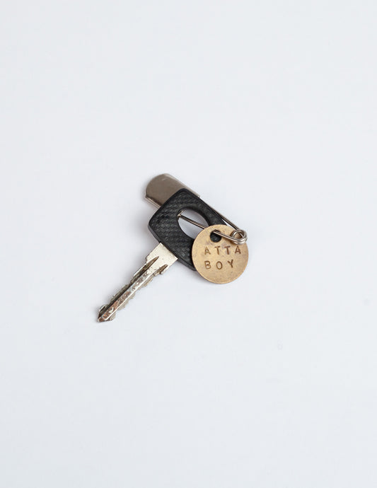 Rivay Vintage Atta Boy keychain safety pin