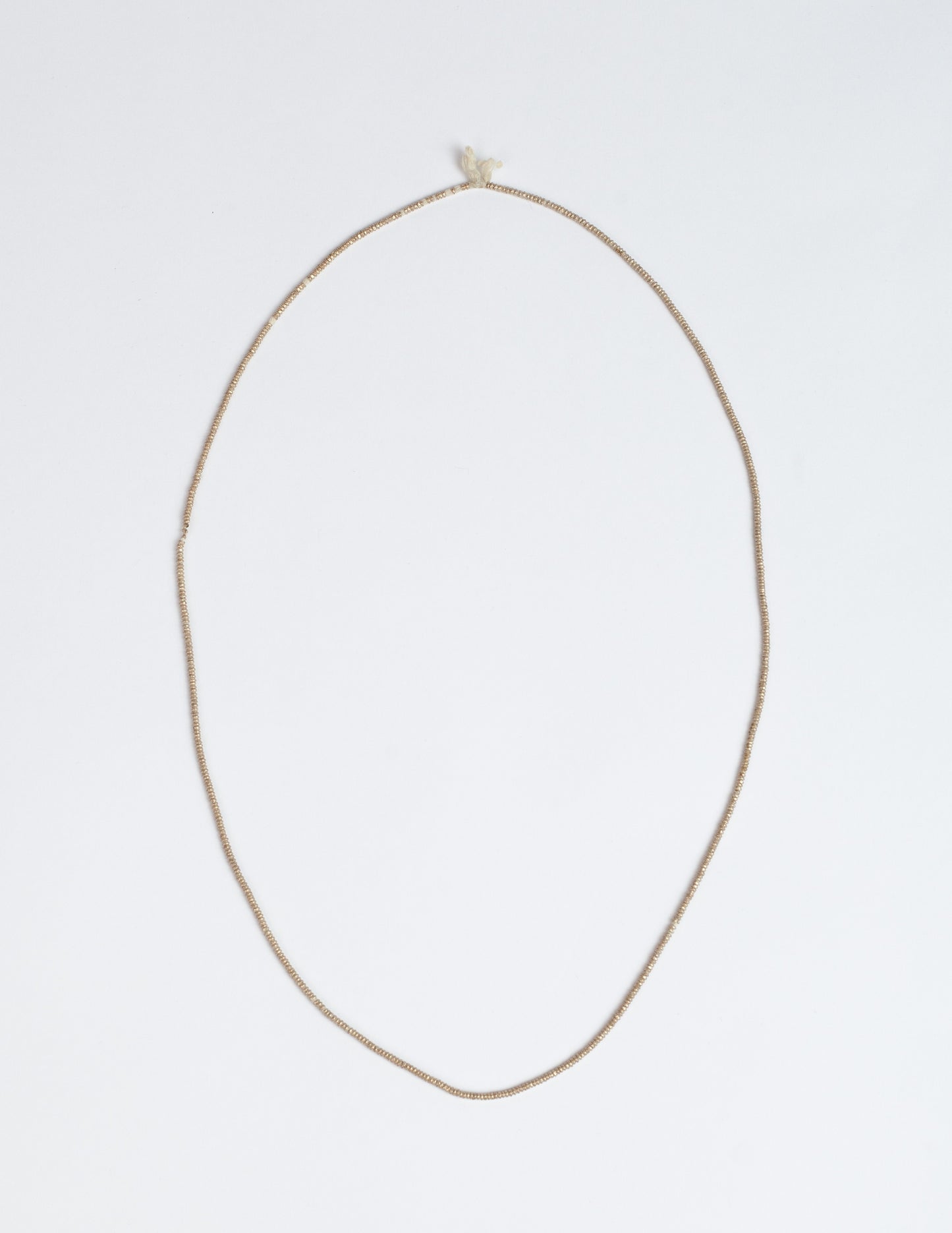 1800s Silver Trade Bead Necklace