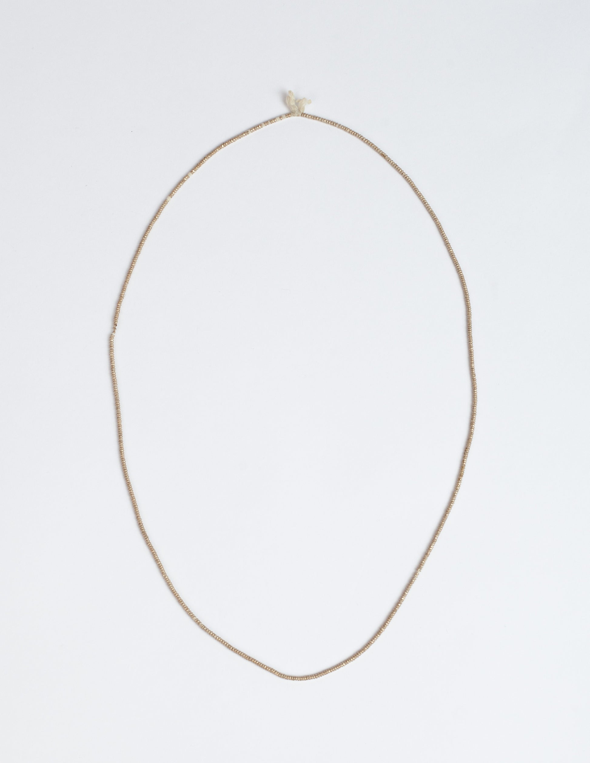 1800s Silver Trade Bead Necklace