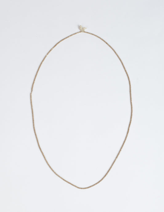 1800s Silver Trade Bead Necklace