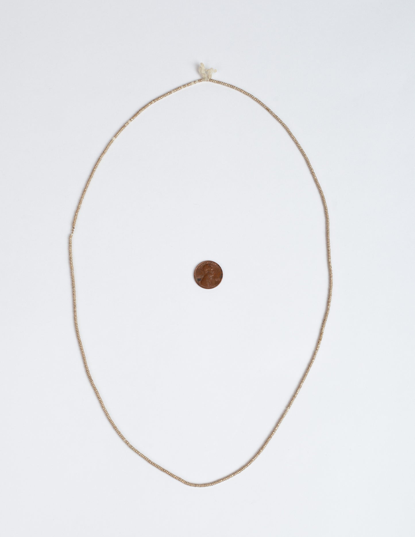 1800s Silver Trade Bead Necklace