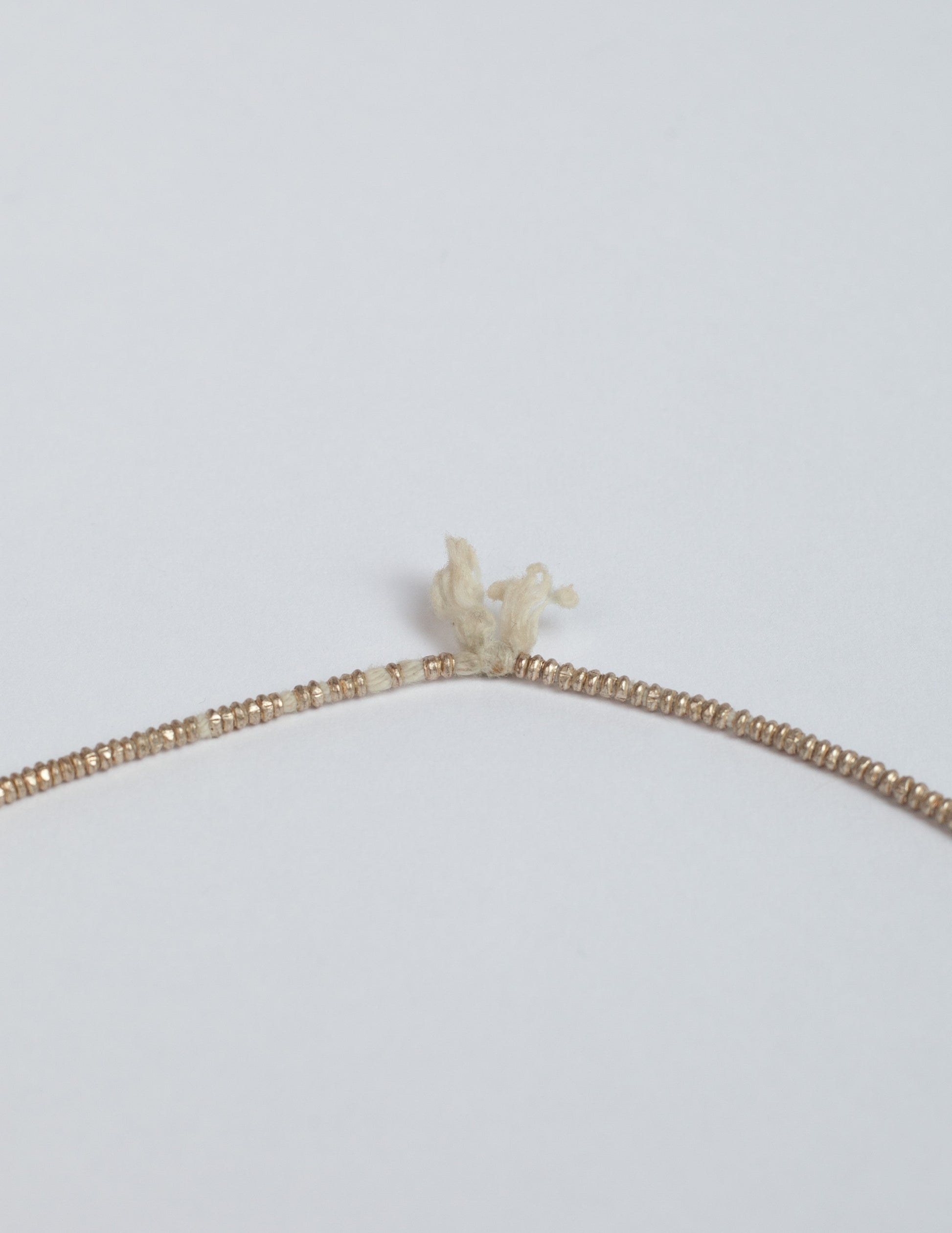 1800s Silver Trade Bead Necklace