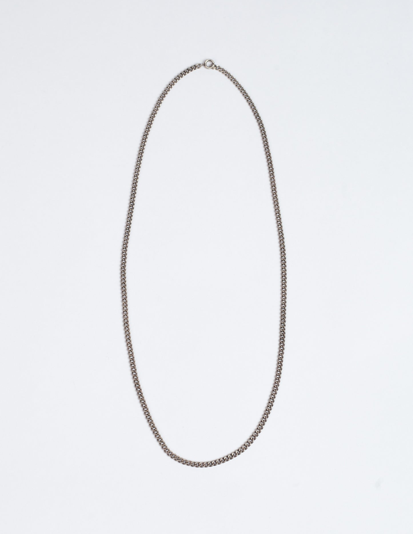 Vintage Sterling Silver Chain Necklace