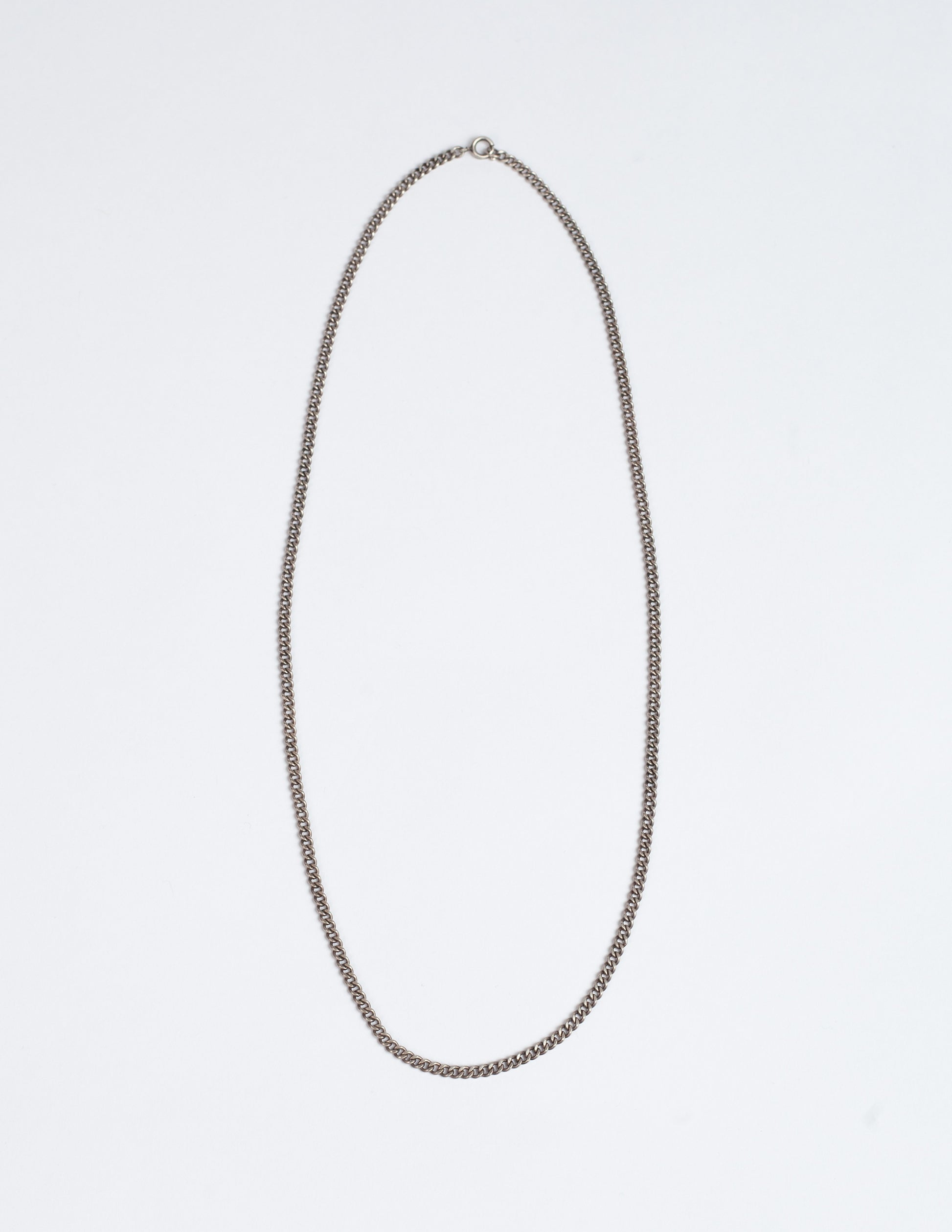Vintage Sterling Silver Chain Necklace
