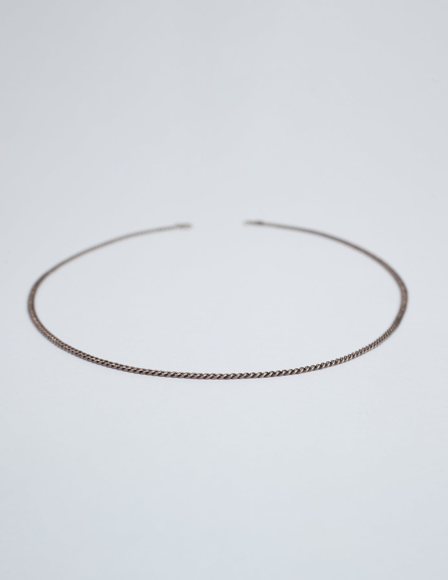 Vintage Sterling Silver Chain Necklace